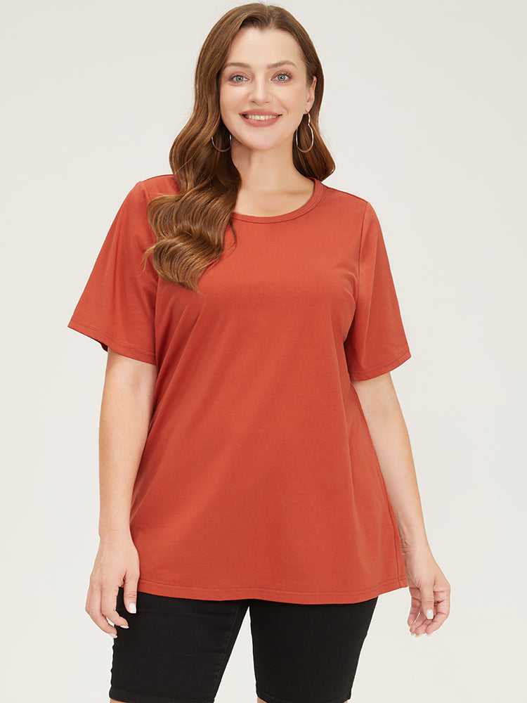 UltraCool Solid Regular Sleeve T-shirt