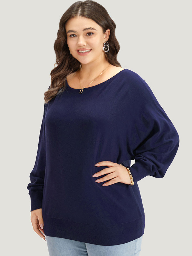 Supersoft Essentials Batwing Sleeve Boat Neck Pullover