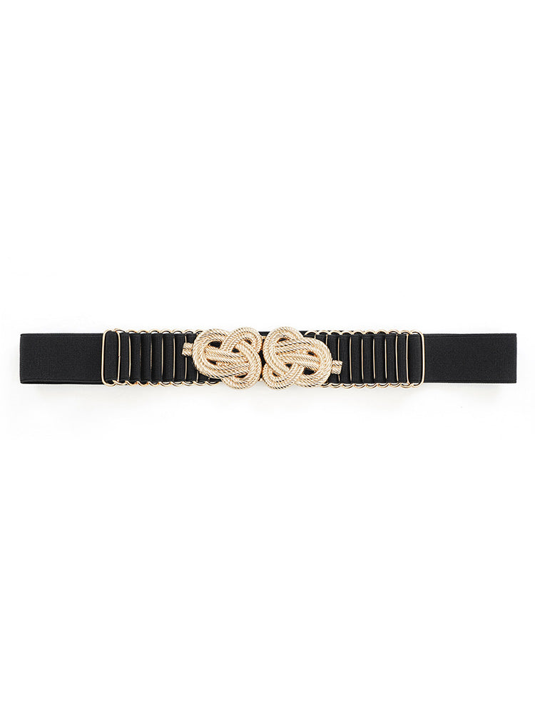 Excluded Metal Buckle Elastic Belt