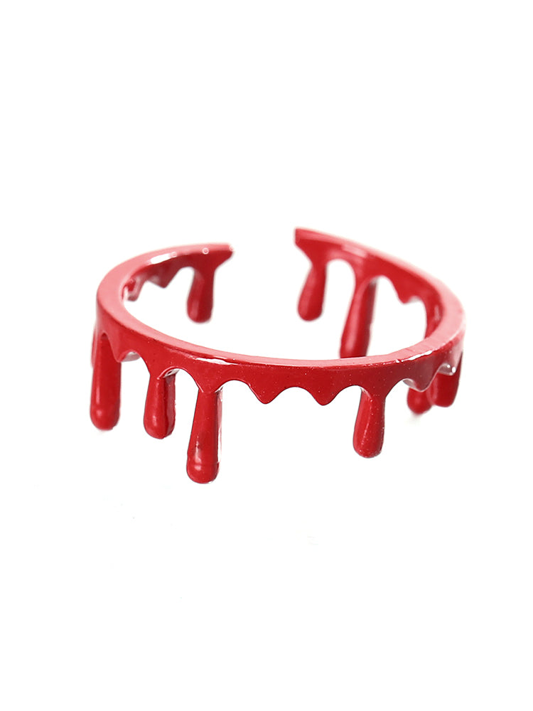 Halloween Red Blood Drop Ring