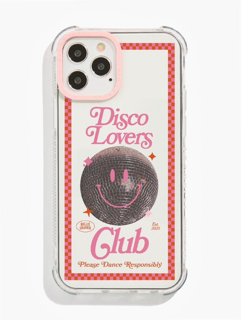 Hollie Graphik x Skinnydip Disco Lovers Club Shock i Phone Case, i Phone 13 Mini Case