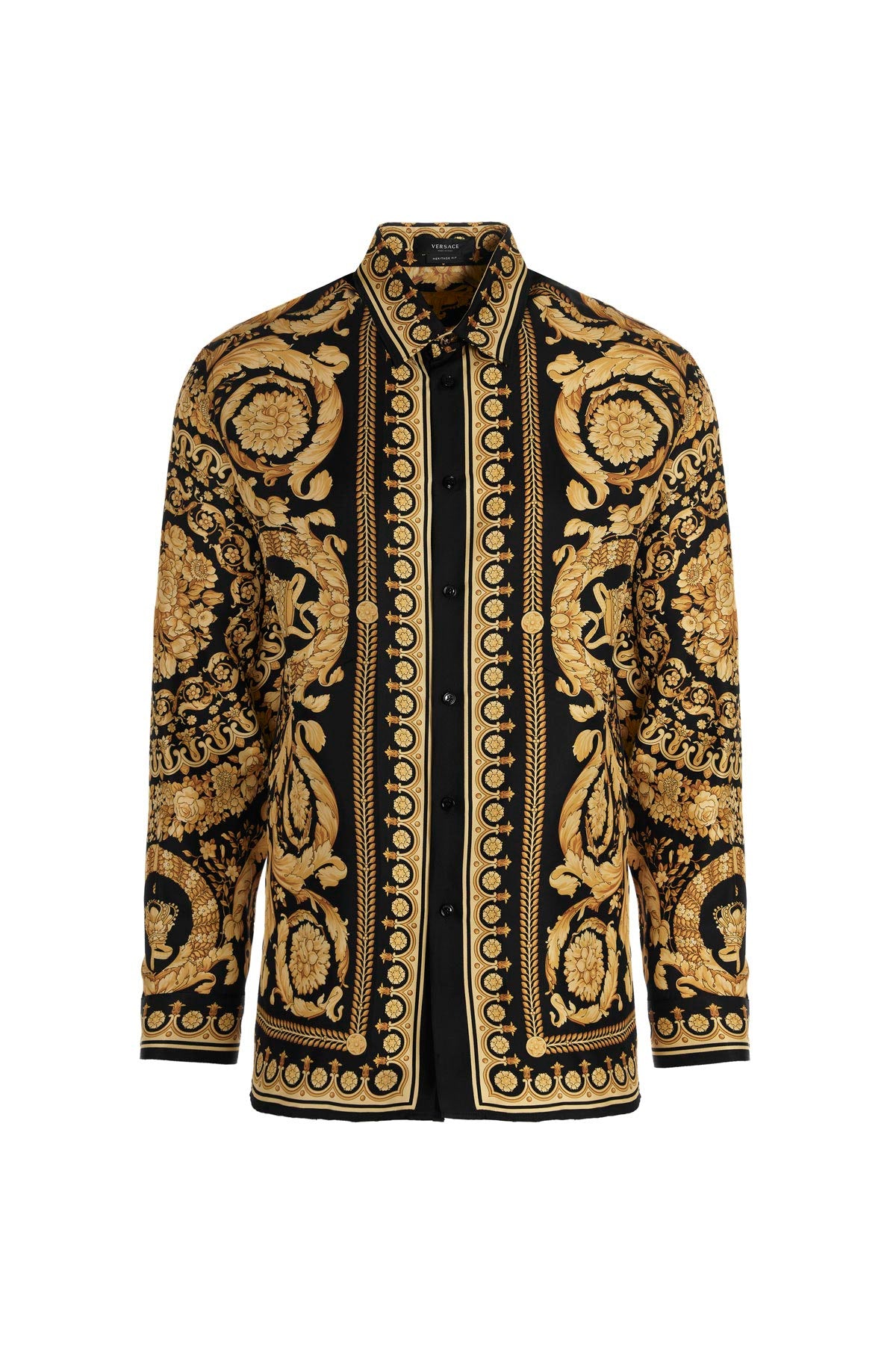 Versace-'Barocco' Camicie Multicolor-Uomo