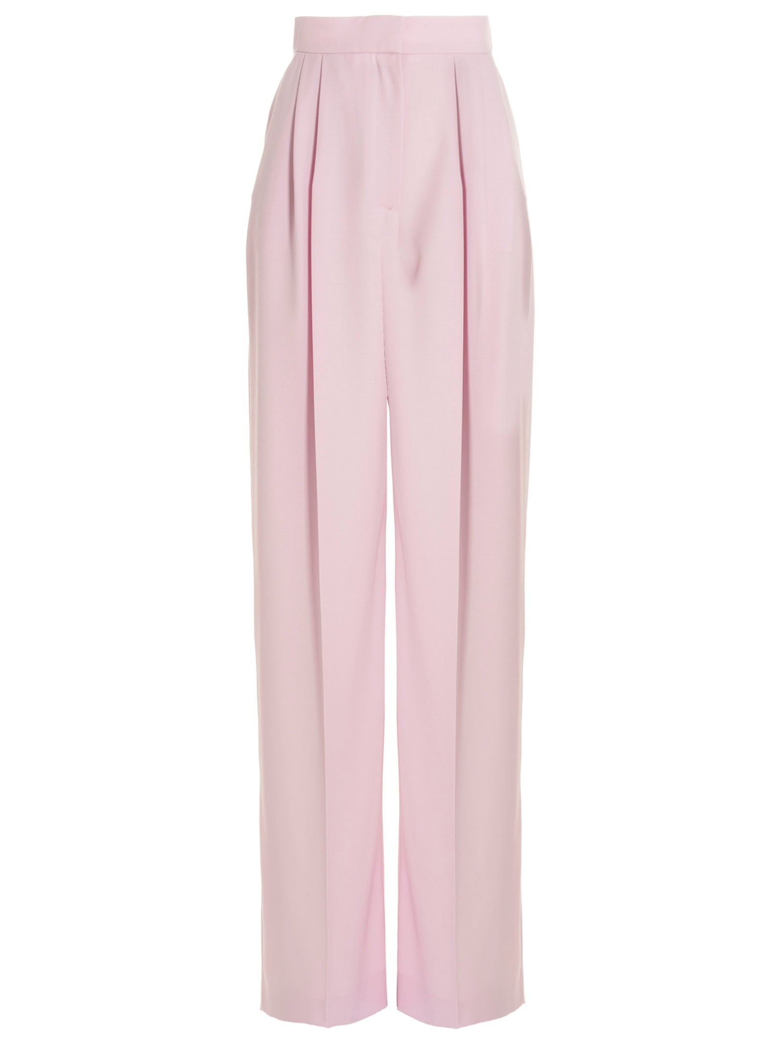 Alexander Mcqueen-Pantaloni Rosa-Donna