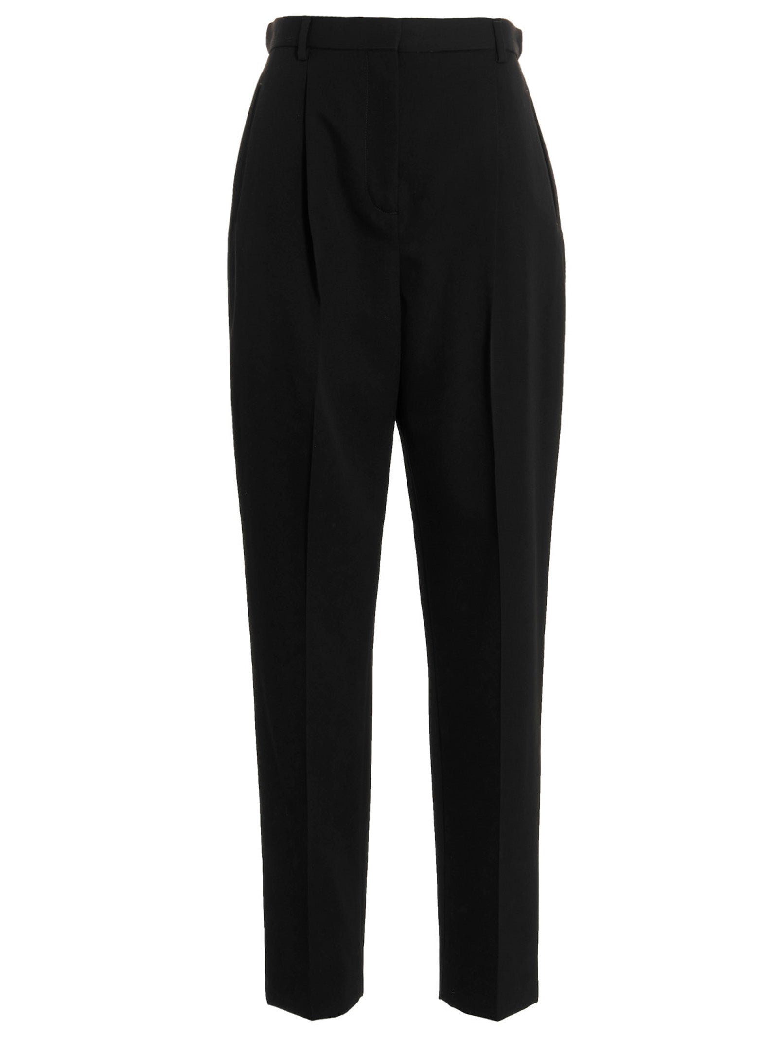 Tory Burch-Pantaloni Nero-Donna