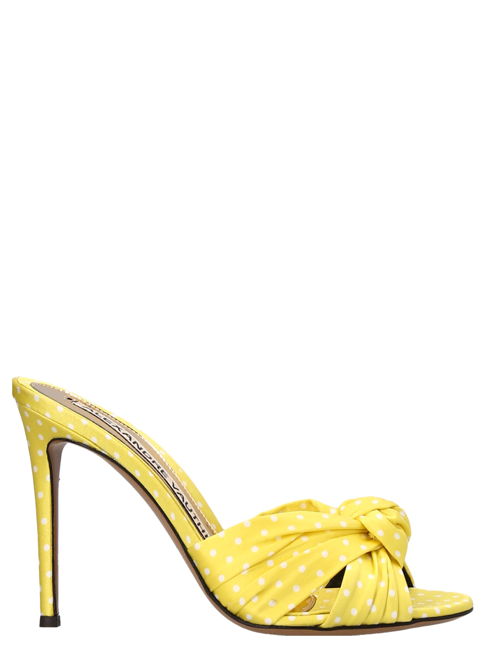 Alexandre Vauthier-'Basic' Sandali Giallo-Donna