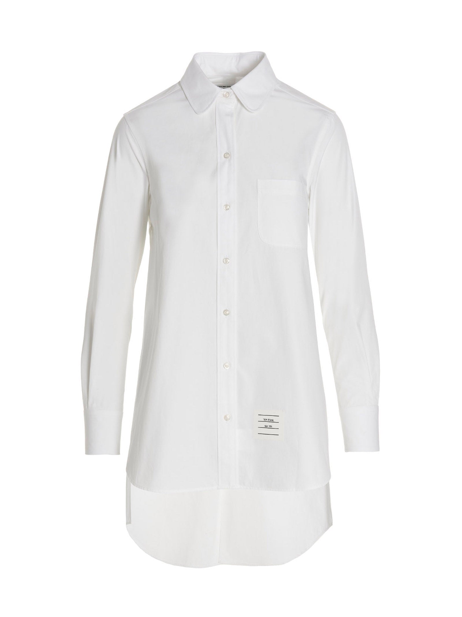 Thom Browne-'Open Back' Camicie Bianco-Donna