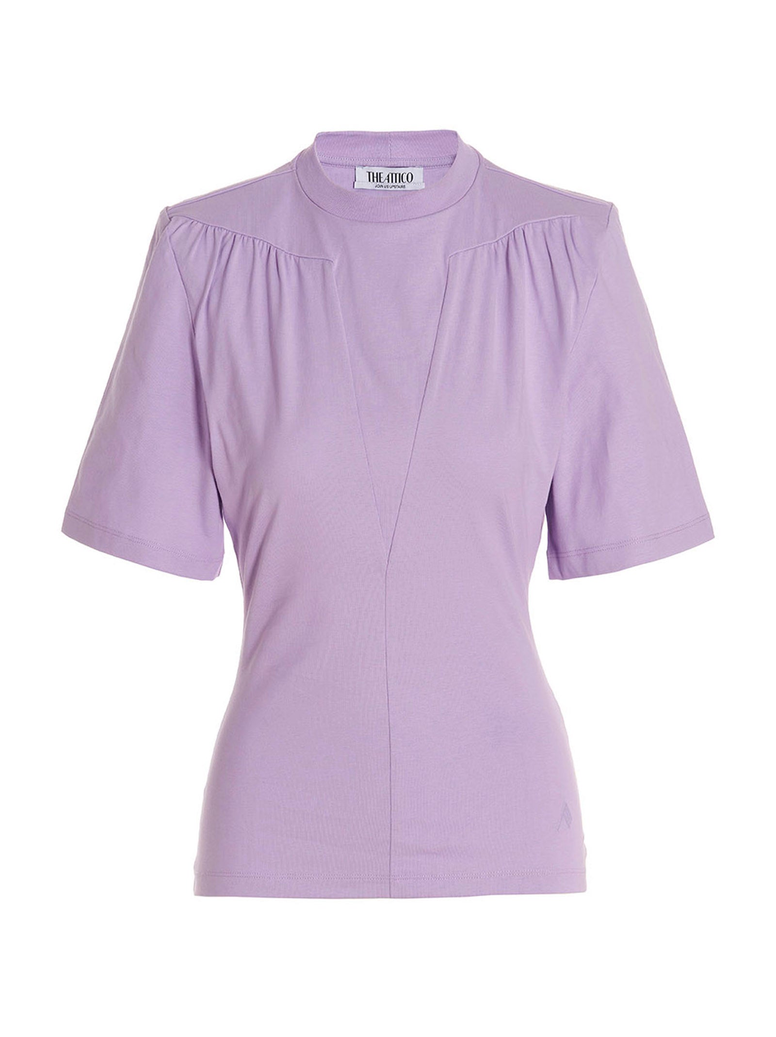 The Attico-'Jewel' T Shirt Viola-Donna