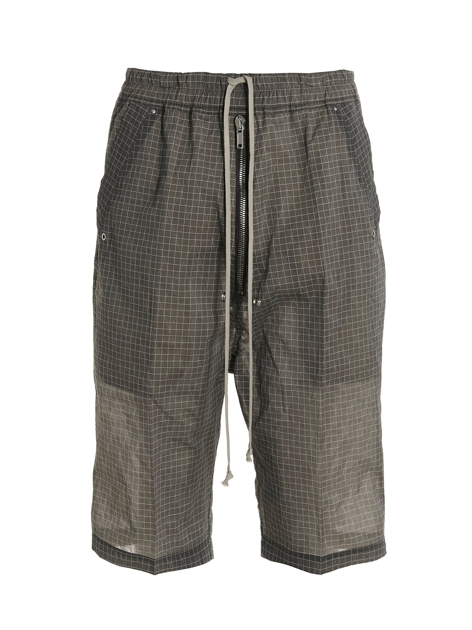 Rick Owens-'Rick Pod' Bermuda, short Grigio-Uomo