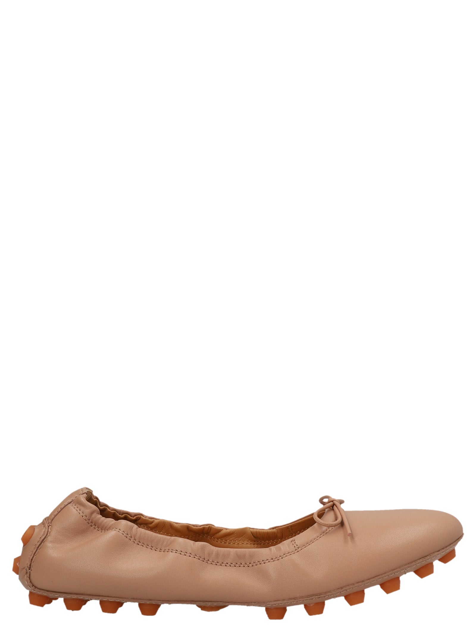 Tod'S-Flat shoes Beige-Donna