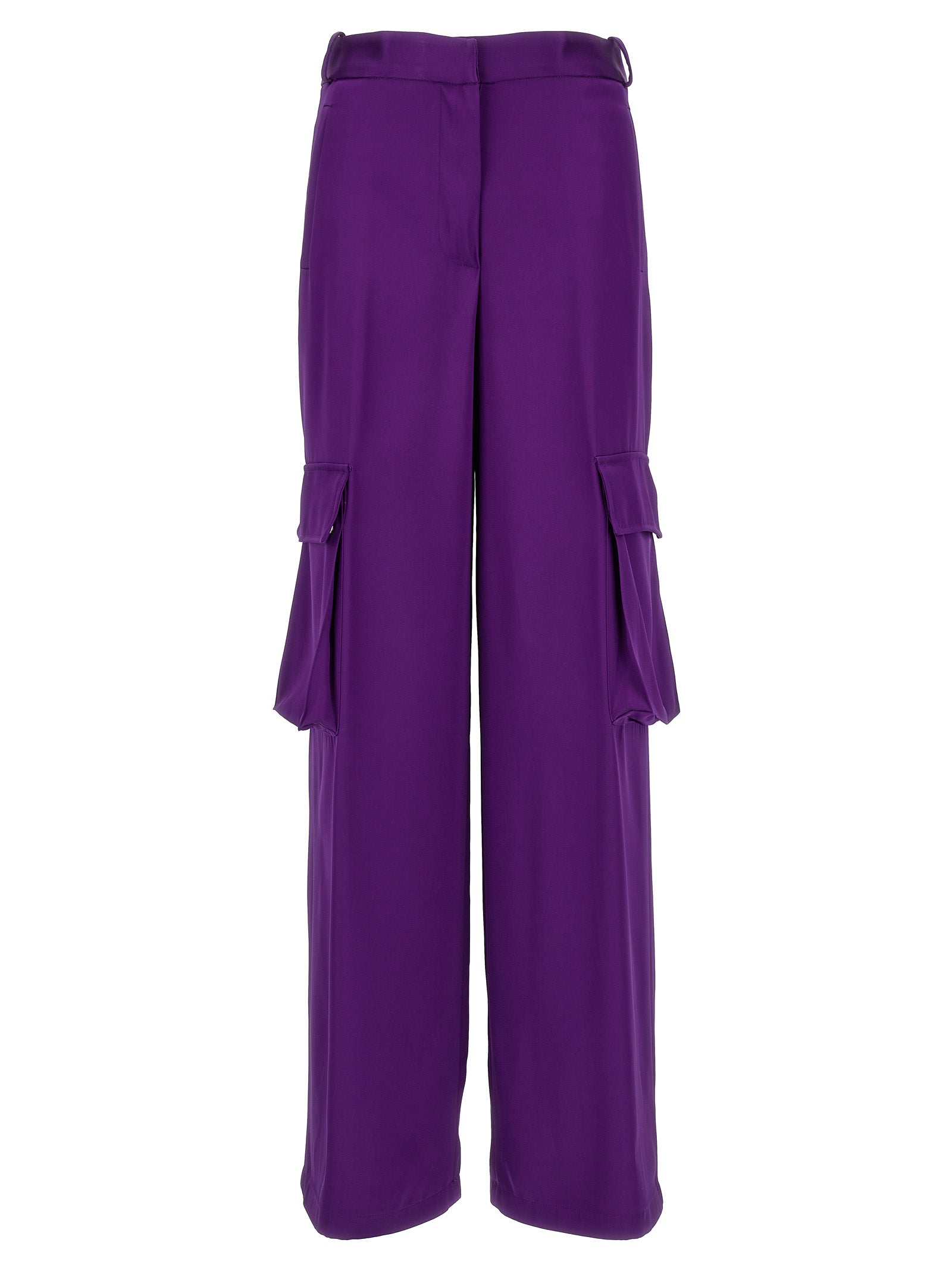 Versace-Pantaloni Viola-Donna