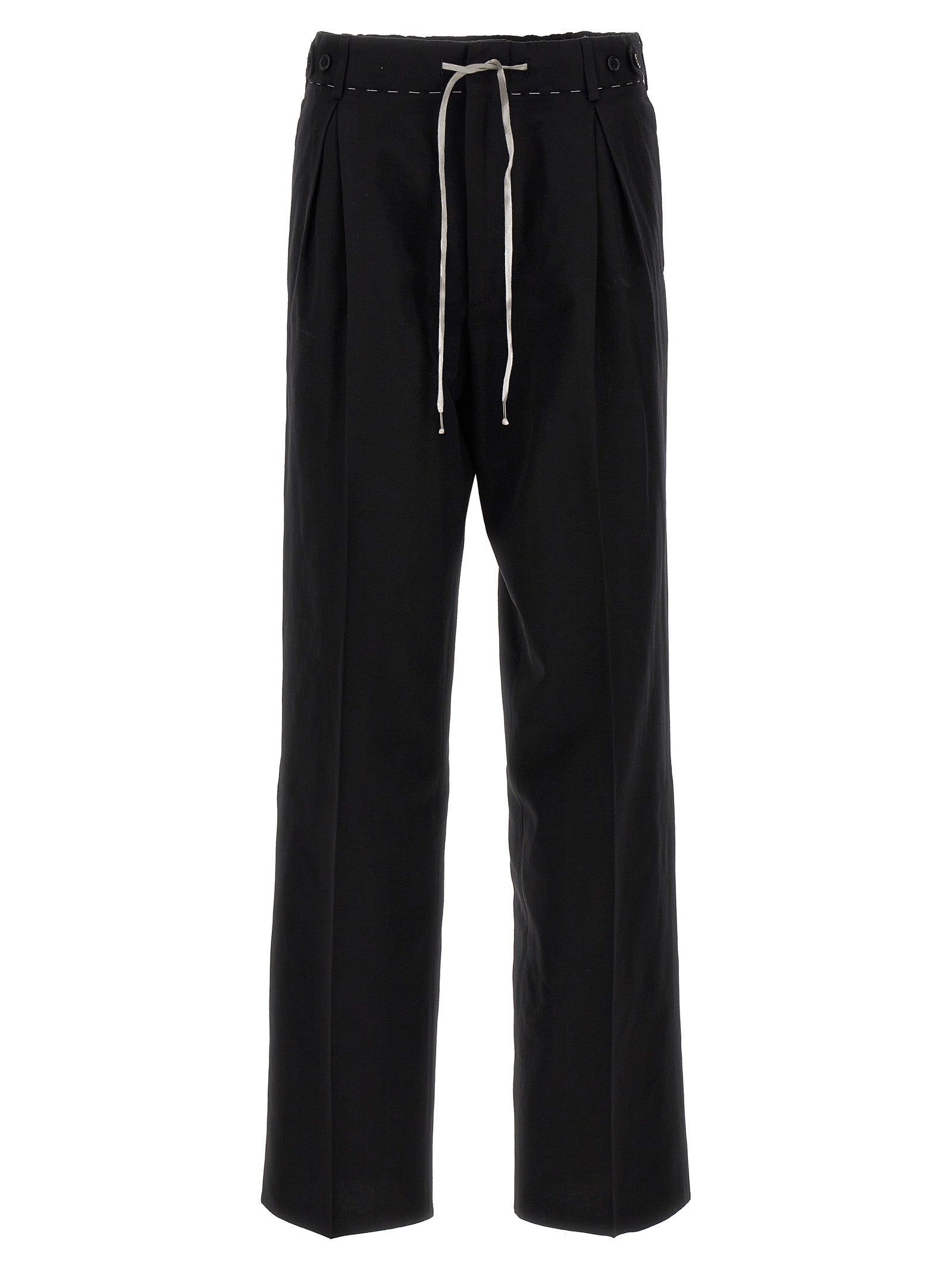 Maison Margiela-Pantaloni Nero-Donna