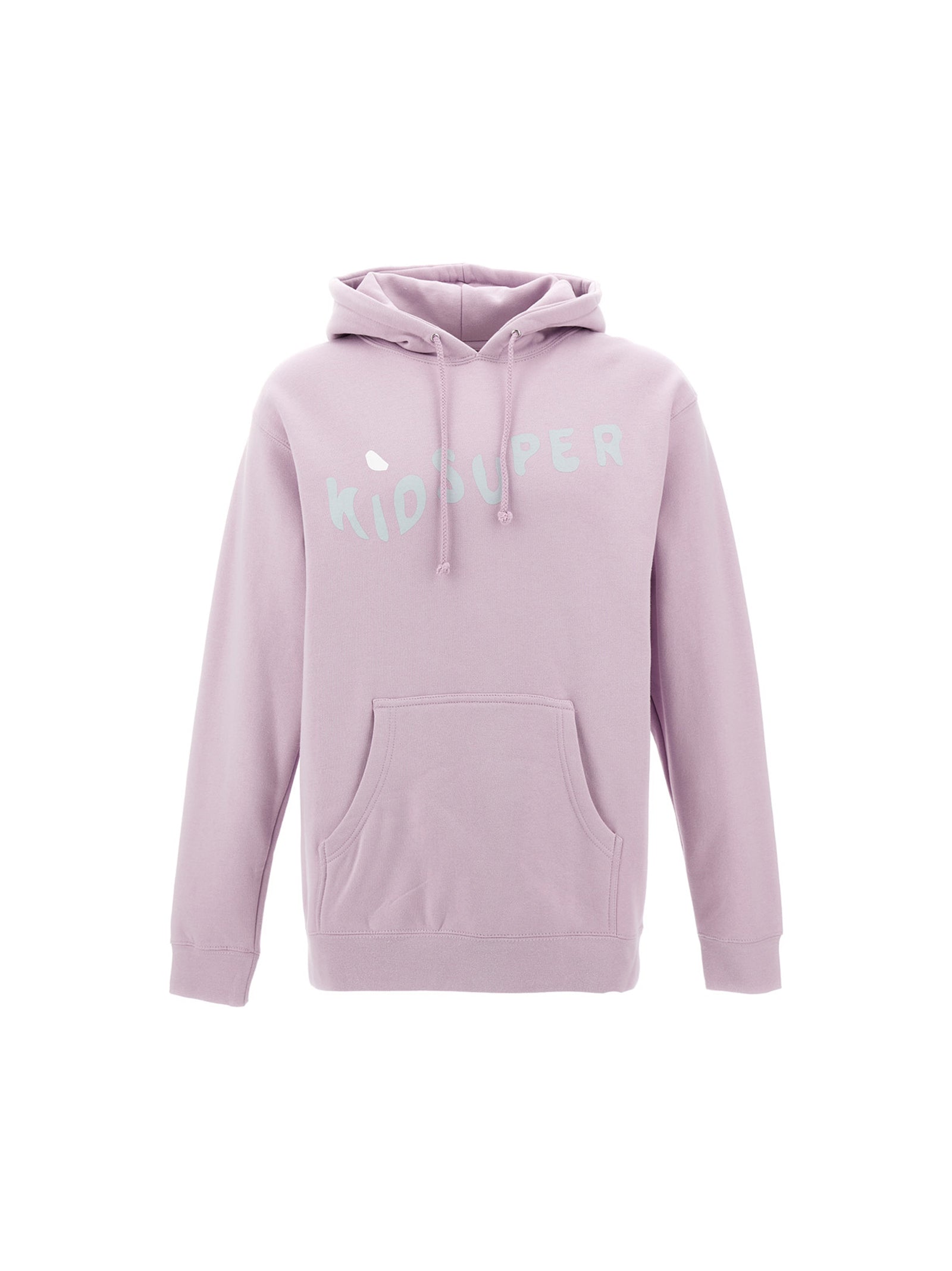 Kidsuper-Logo Print Hoodie Felpe Viola-Uomo