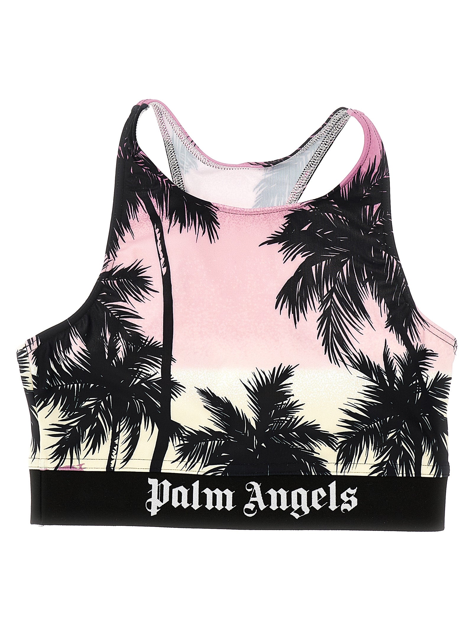 Palm Angels-Pink Sunset Logo Intimo Multicolor-Donna