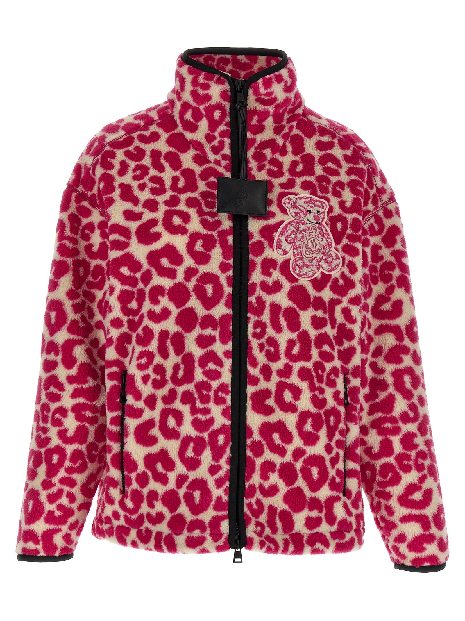 Moncler Genius-Pile Moncler Genius X X J. W.Anderson Felpe Fucsia-Donna