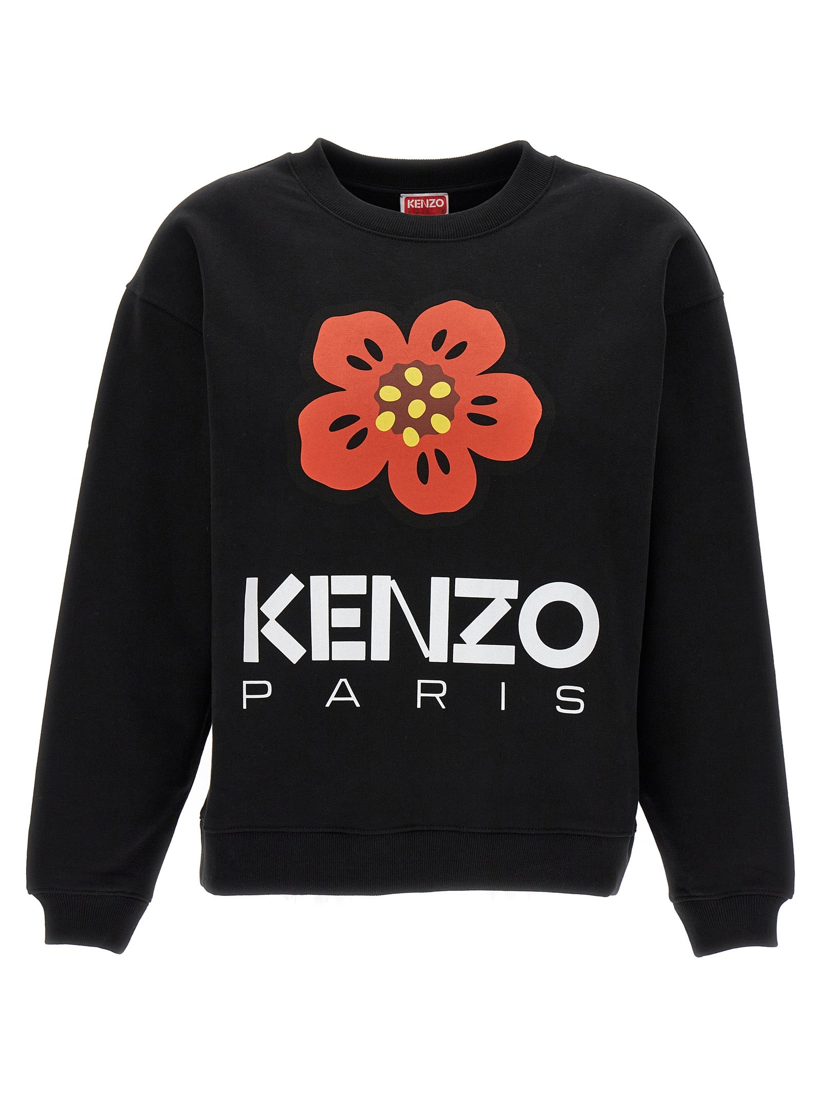 Kenzo-Boke Flower Felpe Nero-Donna