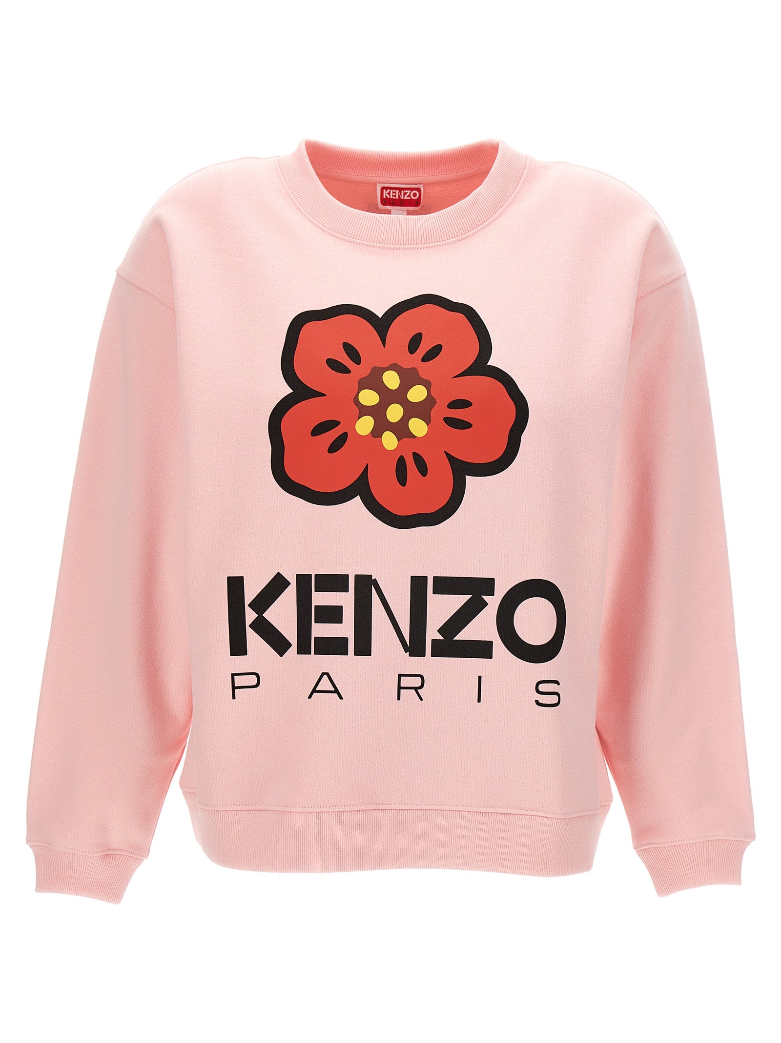 Kenzo-Kenzo Paris Felpe Rosa-Donna