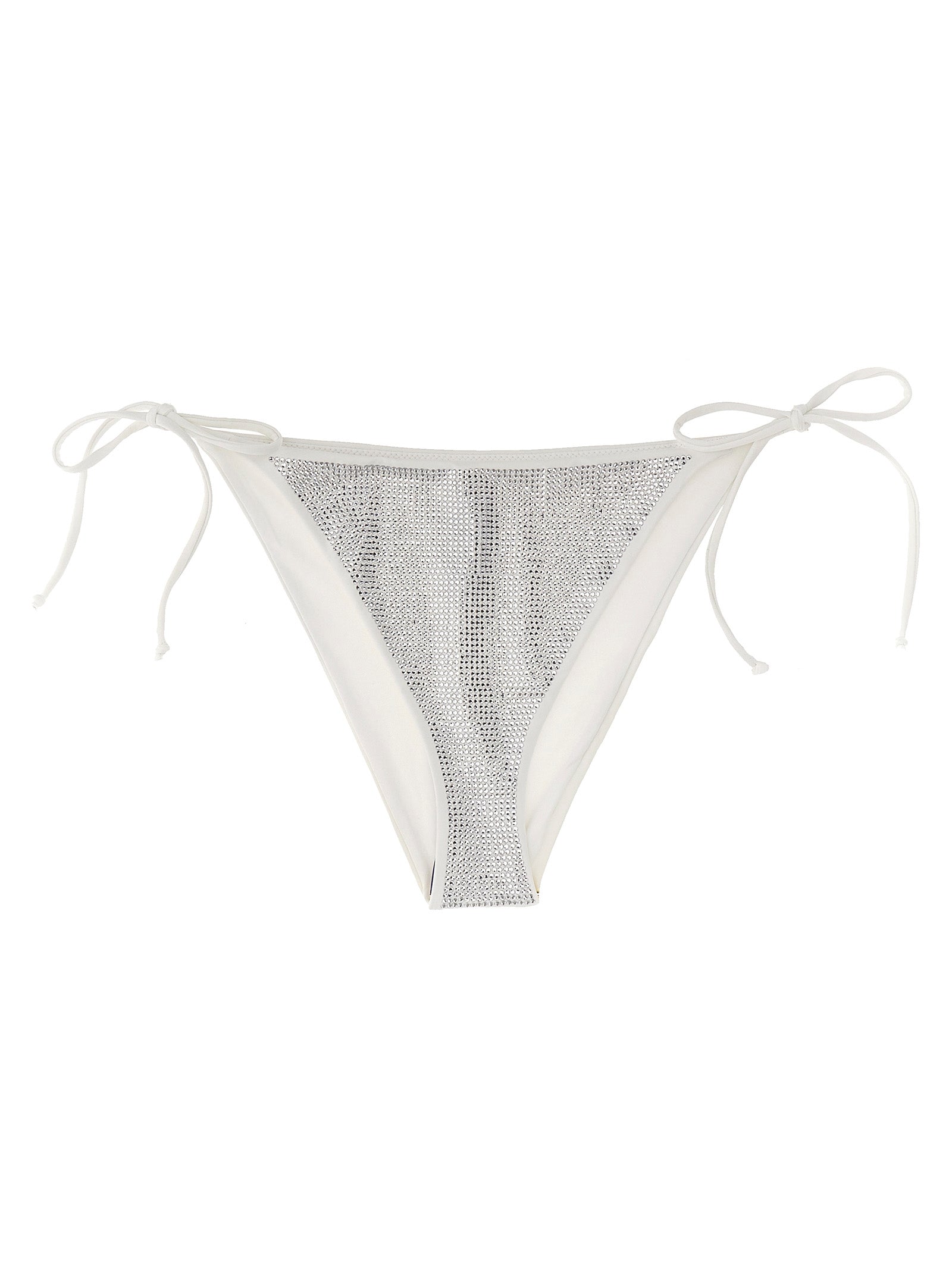 Mc2 Saint Barth-Virgo Bikini Bottoms Beachwear Bianco-Donna