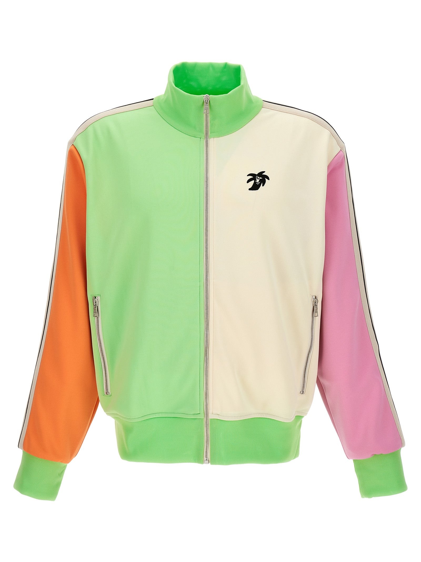 Palm Angels-Hunter Colorblock Track Felpe Multicolor-Uomo