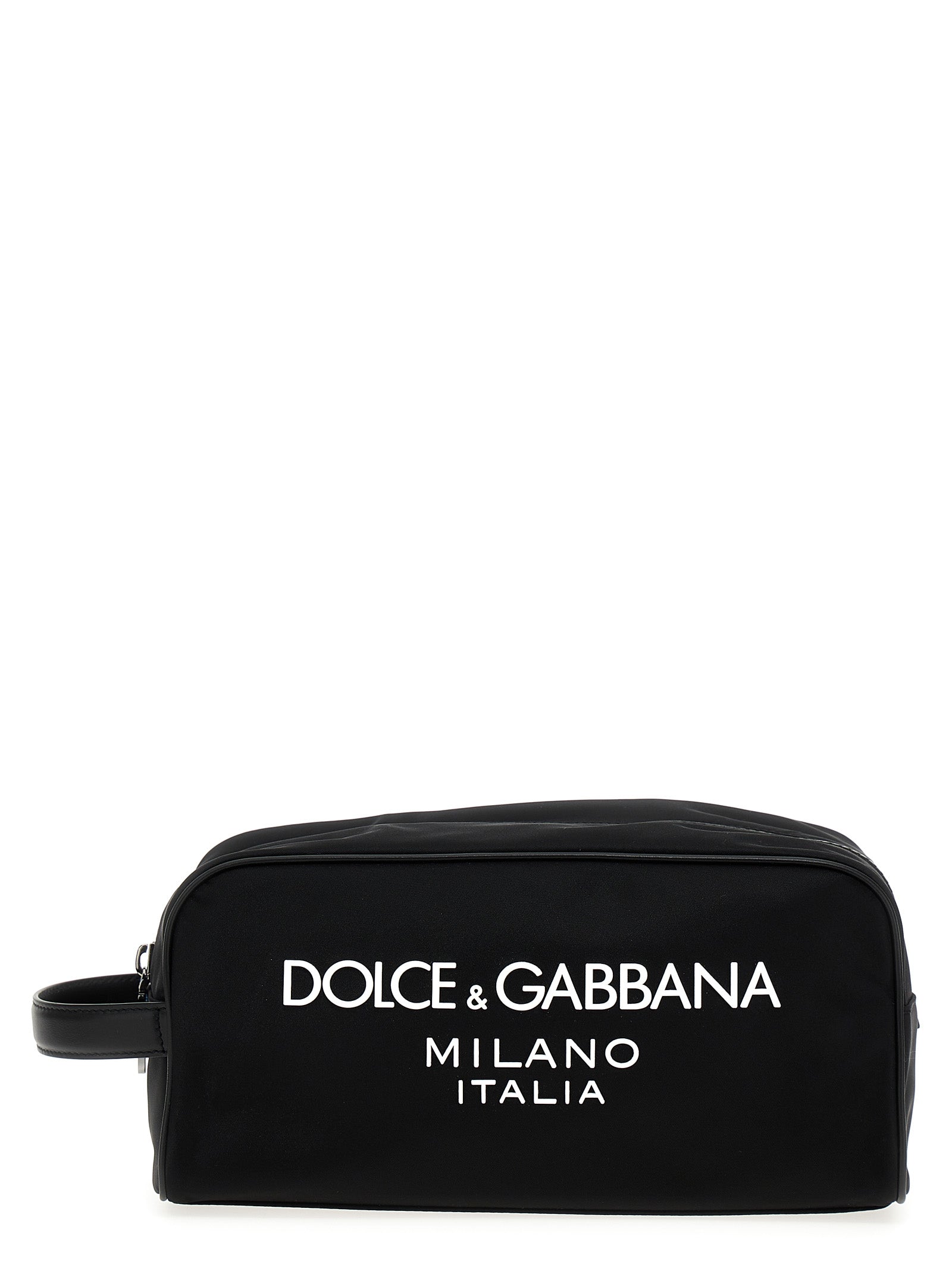 Dolce & Gabbana-Logo Make-Up Bag Beauty Nero-Uomo