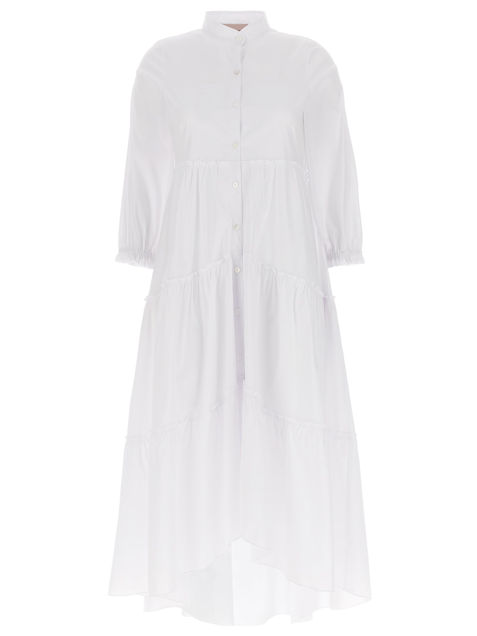 Le Twins-Claire Dress Abiti Bianco-Donna