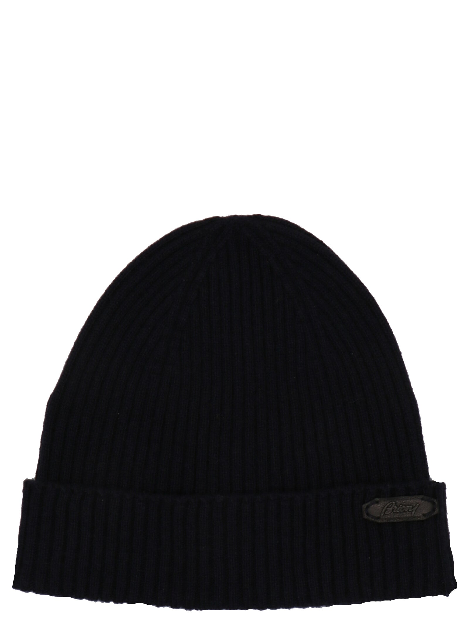 Brioni-Fisherman'S Rib Beanie Cappelli Blu-Uomo