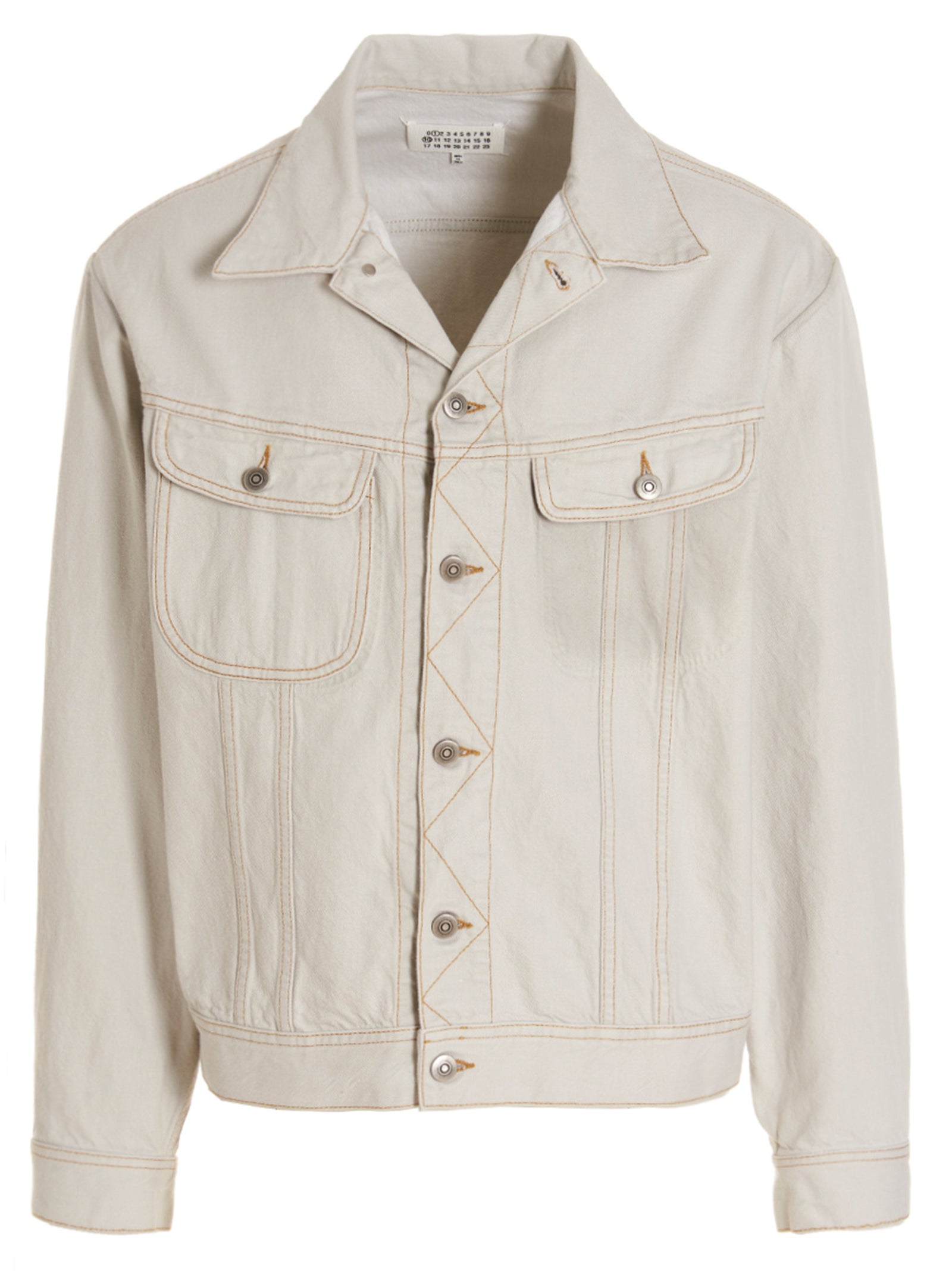 Maison Margiela-Denim Jacket Giacche Grigio-Donna