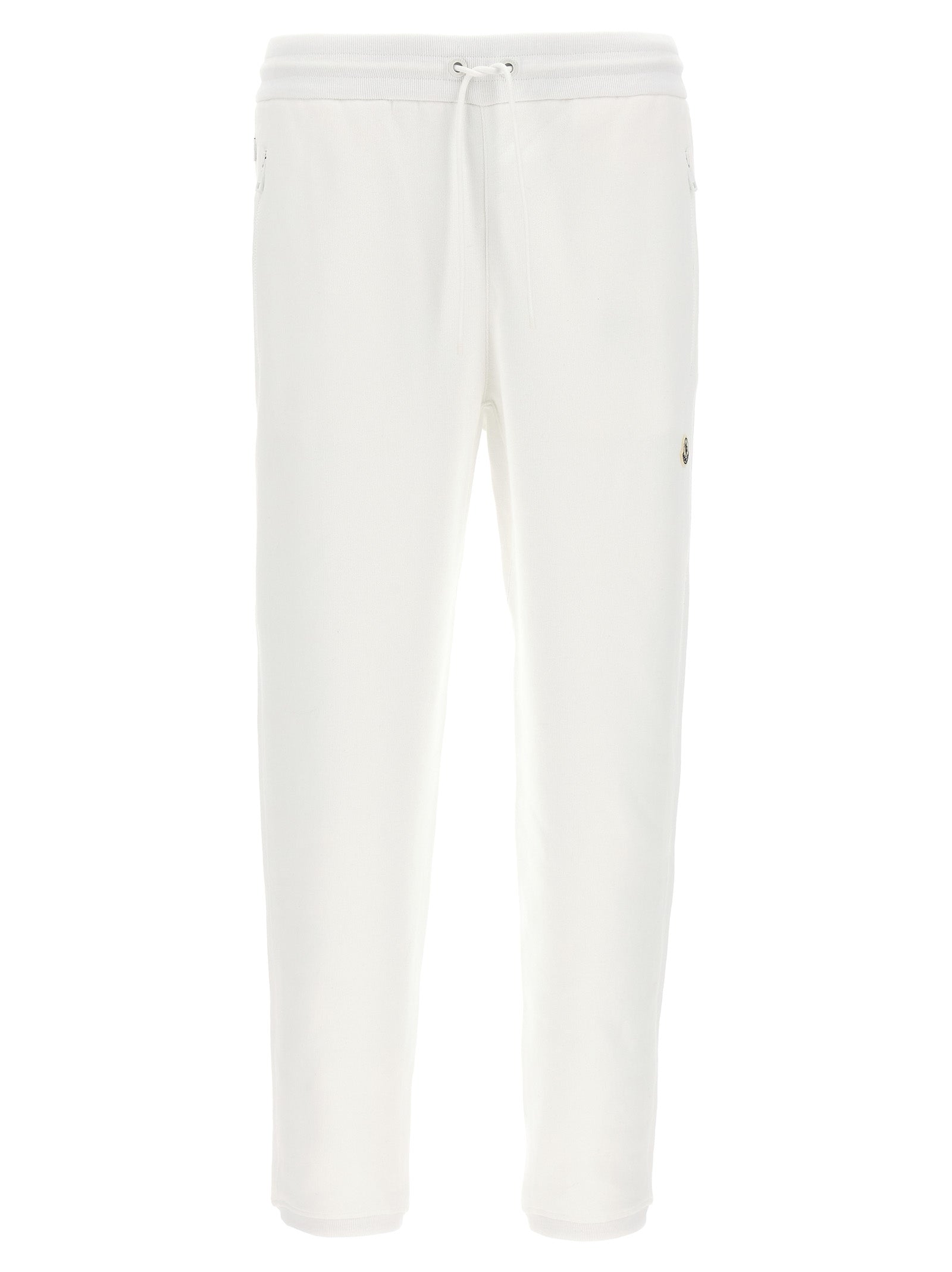 Moncler Genius-Moncler Genius X Fragment Joggers Pantaloni Bianco-Uomo