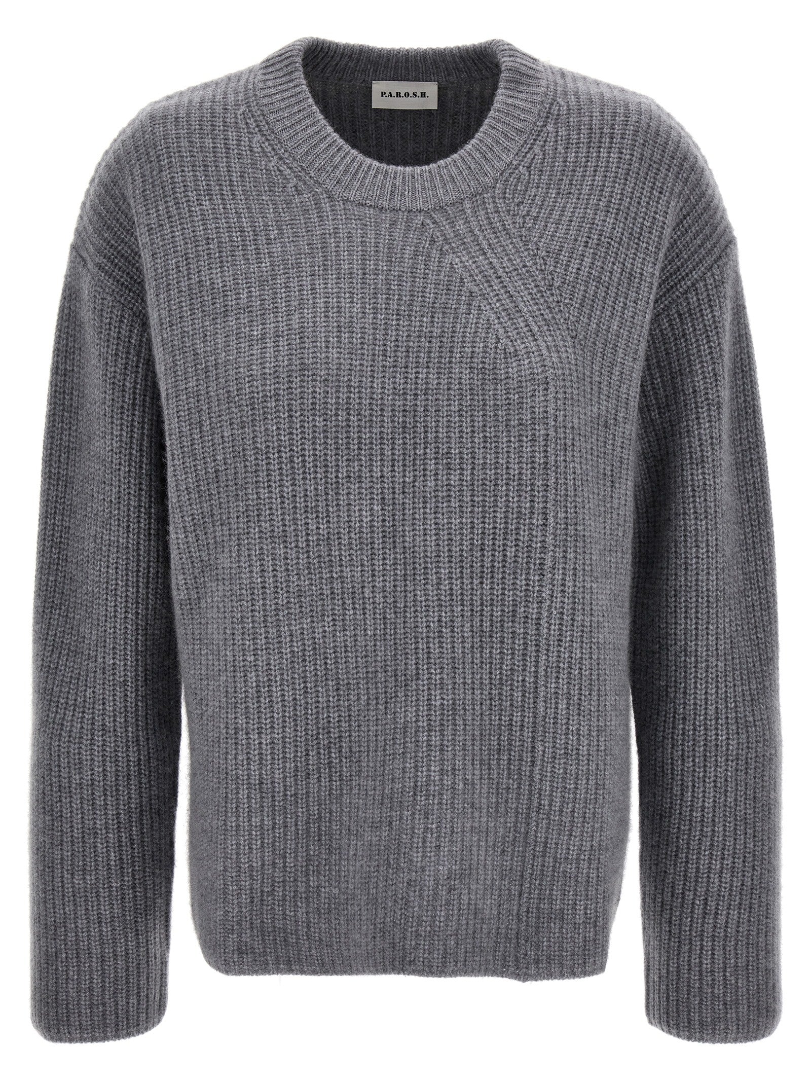 P. A.R. O.S. H.-Cashmere Sweater Maglioni Grigio-Donna