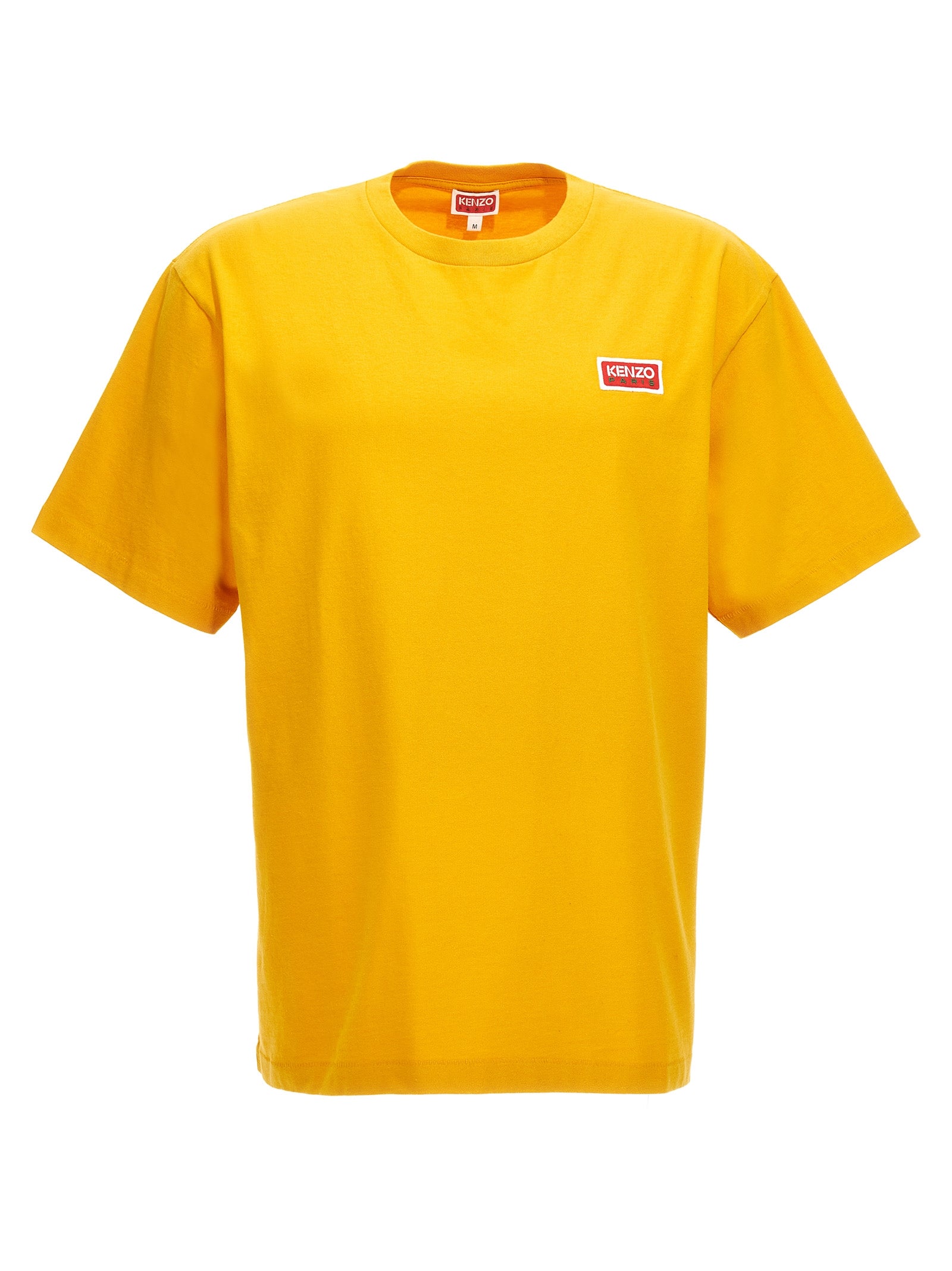 Kenzo-Kenzo Paris T Shirt Giallo-Uomo