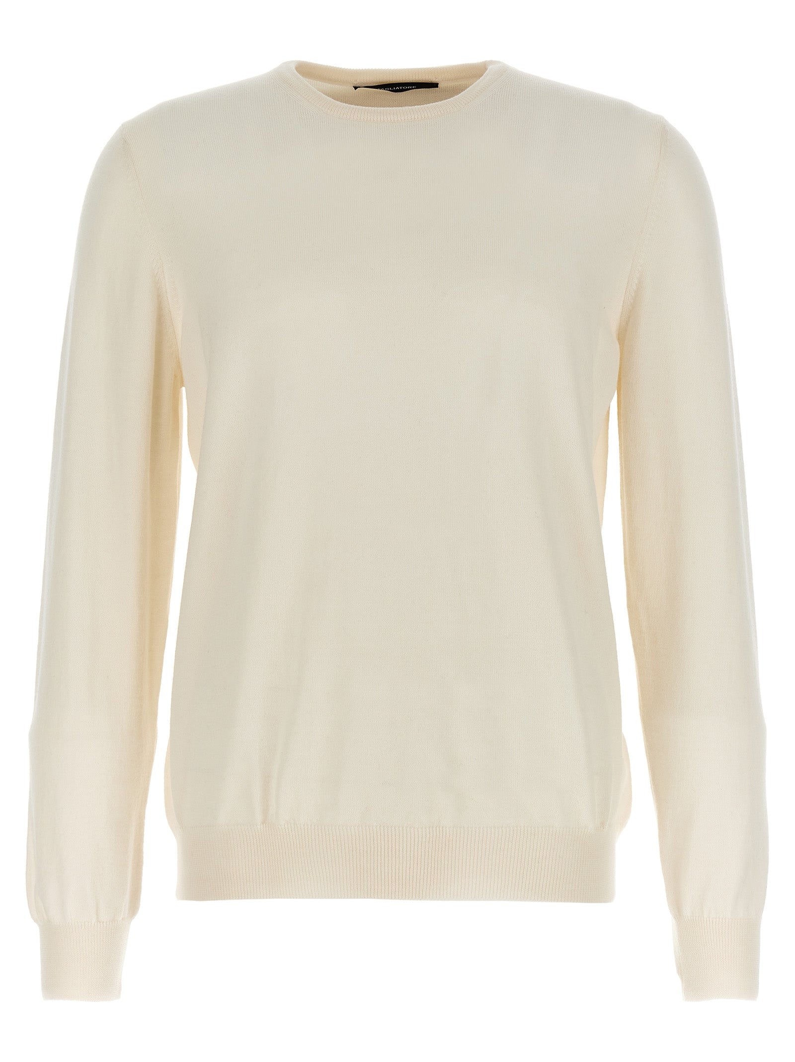 Tagliatore-Merino Sweater Maglioni Bianco-Uomo