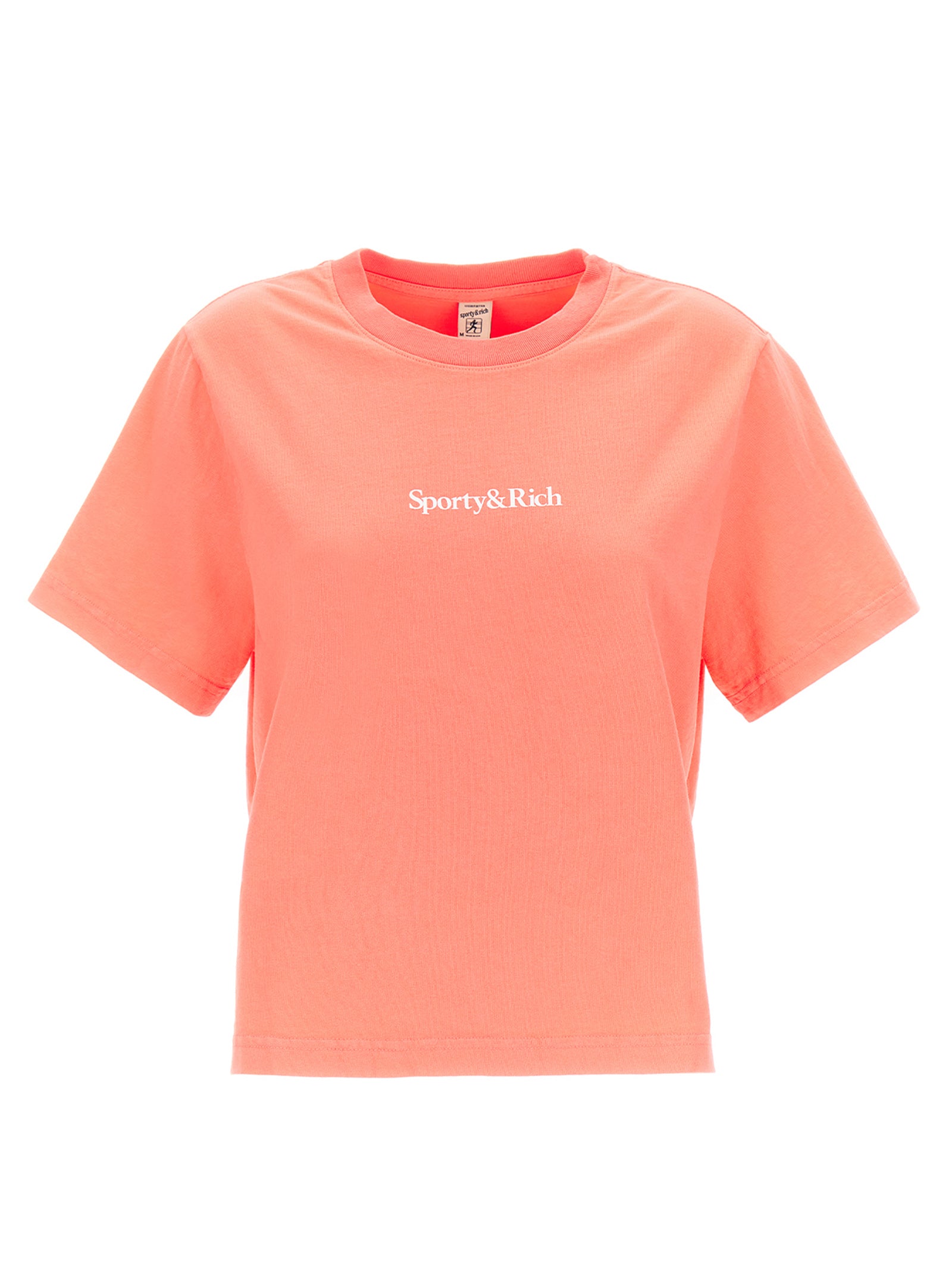 Sporty & Rich-Drink More Water T Shirt Rosa-Donna