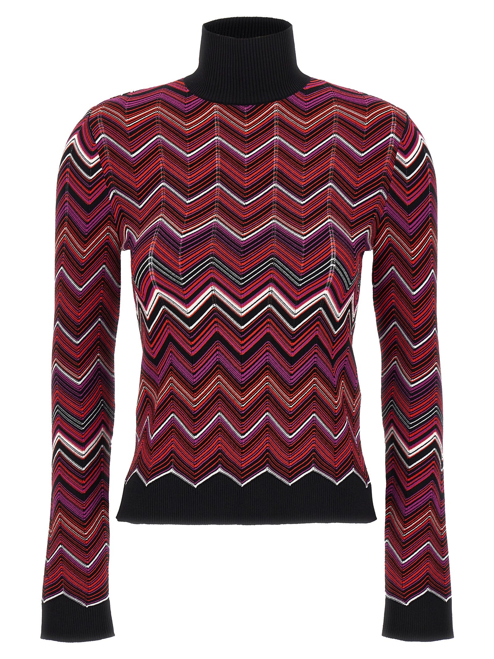 Missoni-Chevron Sweater Maglioni Multicolor-Donna