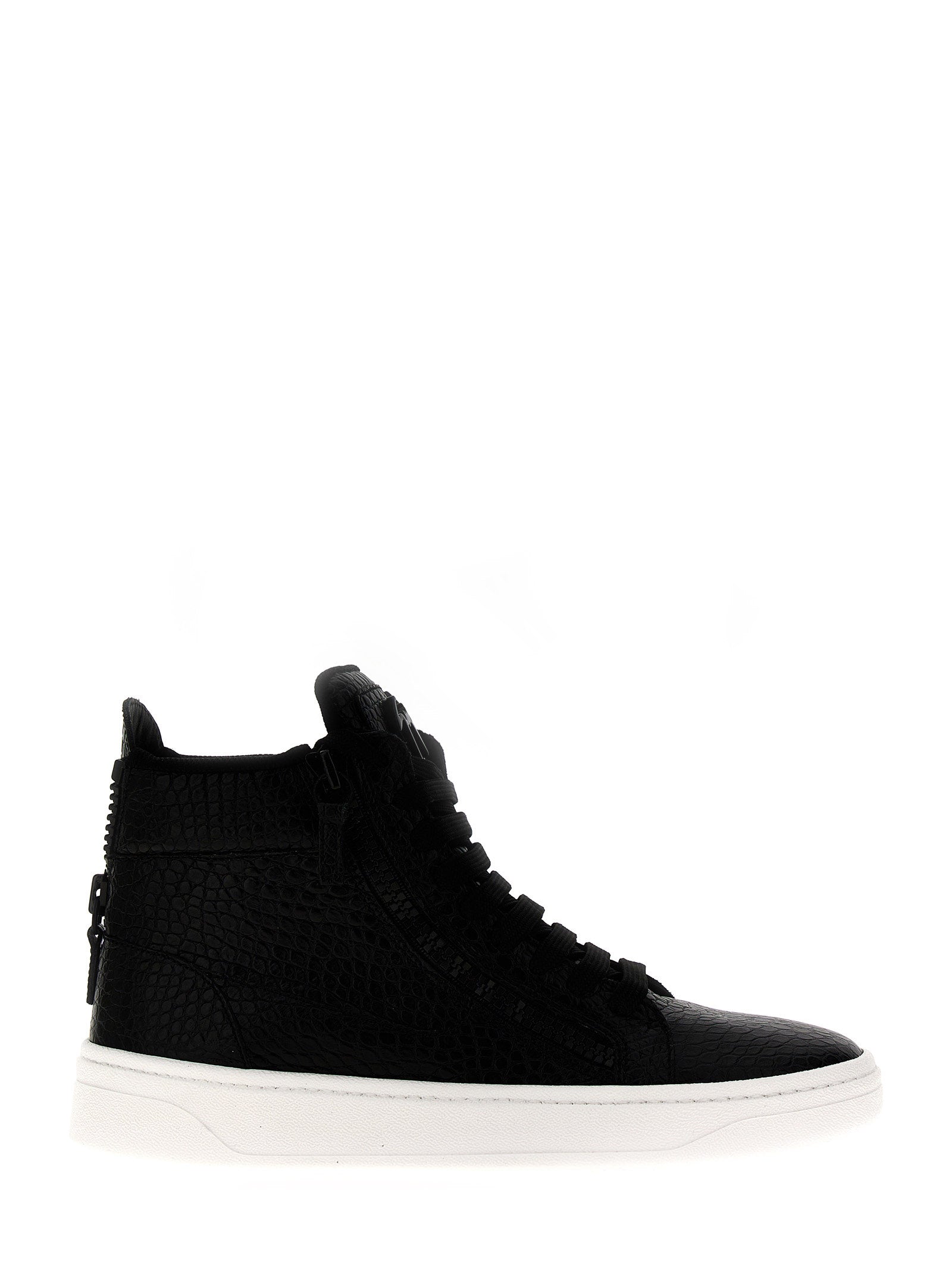 Giuseppe Zanotti-Gz/94 Sneakers Bianco/Nero-Uomo