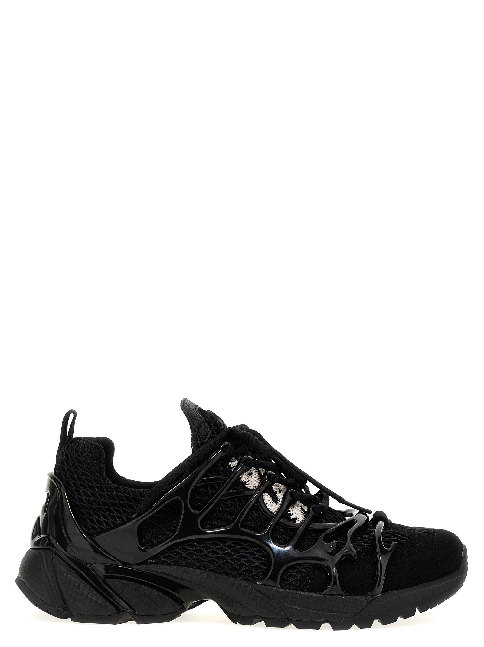 44 Label-Tech Nylon Sneakers Nero-Uomo