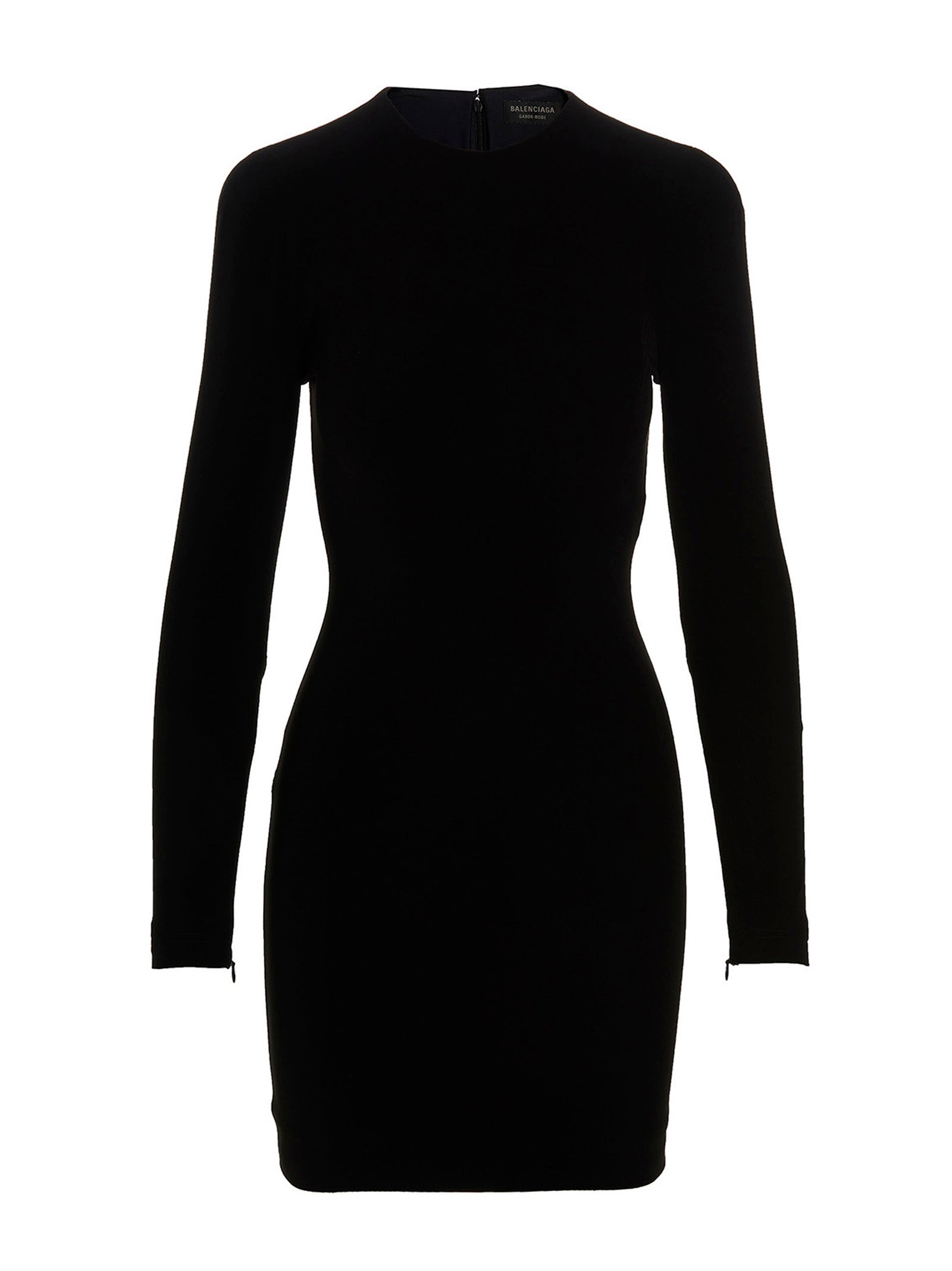 Balenciaga-Minidress Abiti Nero-Donna