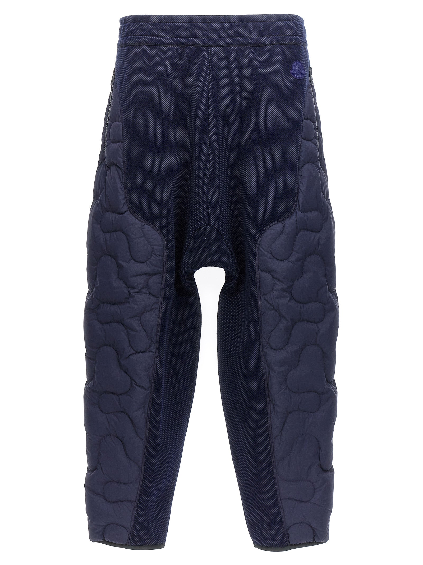 Moncler Genius-Moncler Genius X Salehe Bembury Trousers Pantaloni Blu-Uomo