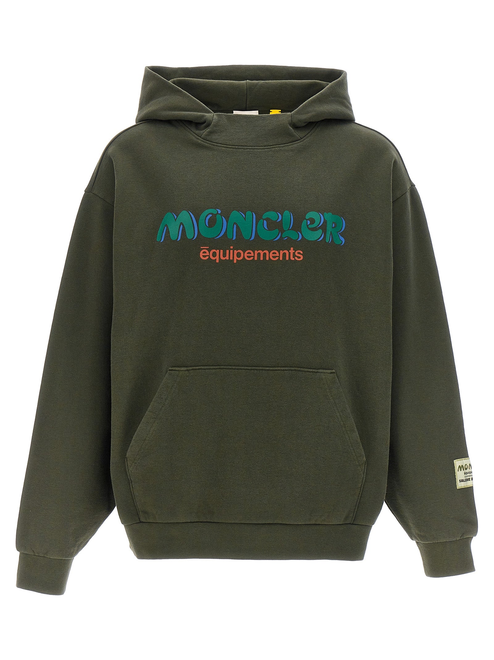 Moncler Genius-Moncler Genius Salehe Bembury Hoodie Felpe Verde-Donna