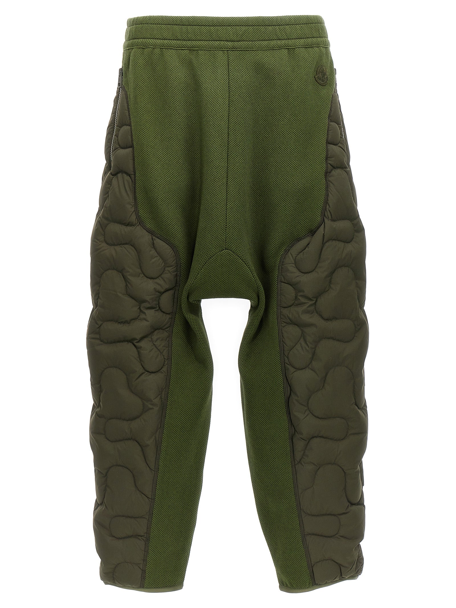 Moncler Genius-Moncler Genius X Salehe Bembury Trousers Pantaloni Verde-Uomo