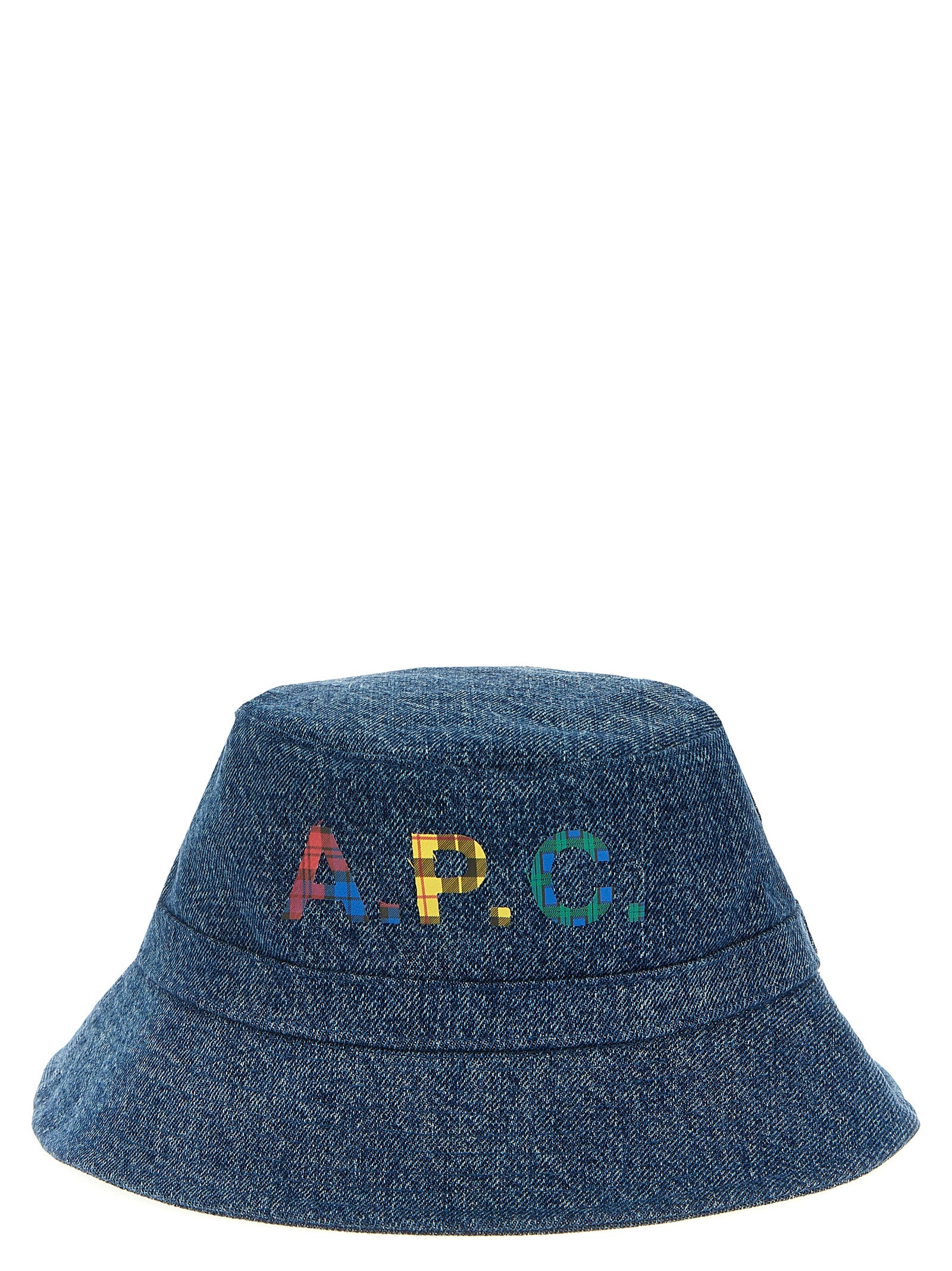 A. P.C.-Bcuket Hat Denim Cappelli Celeste-Uomo