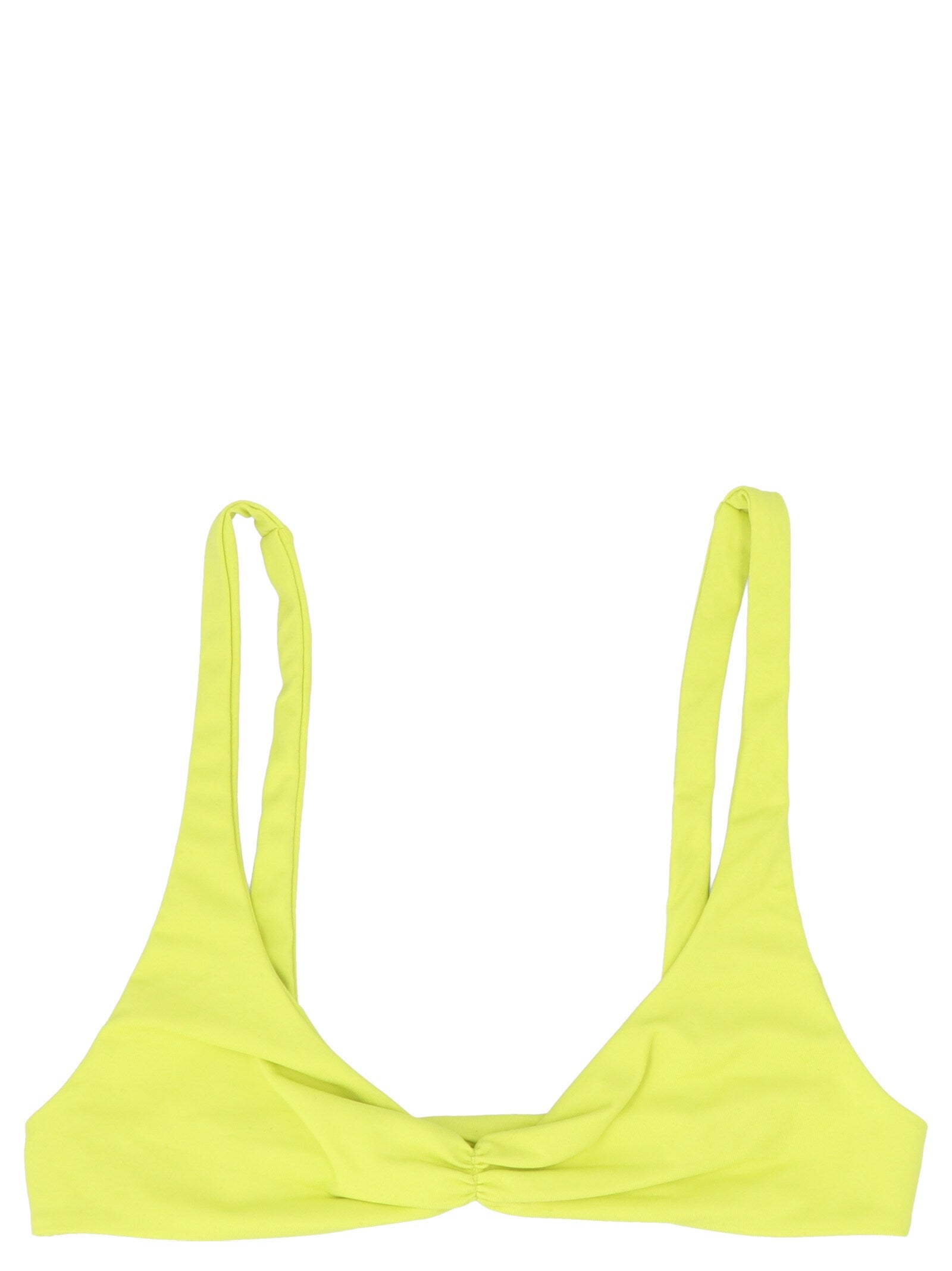 The Attico-Capsule Triangle Bra Beachwear Giallo-Donna