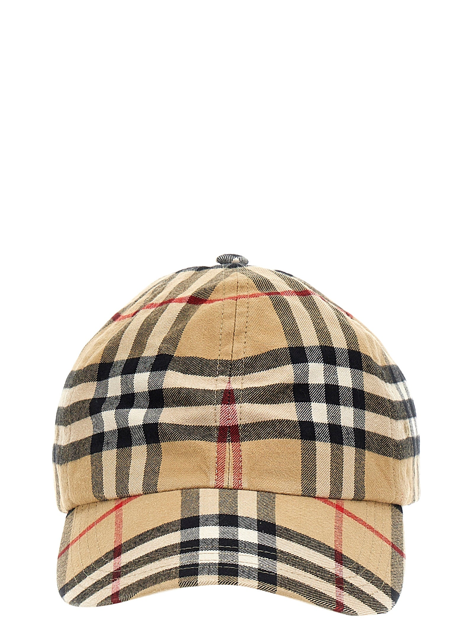 Burberry-Check Cap Cappelli Multicolor-Uomo