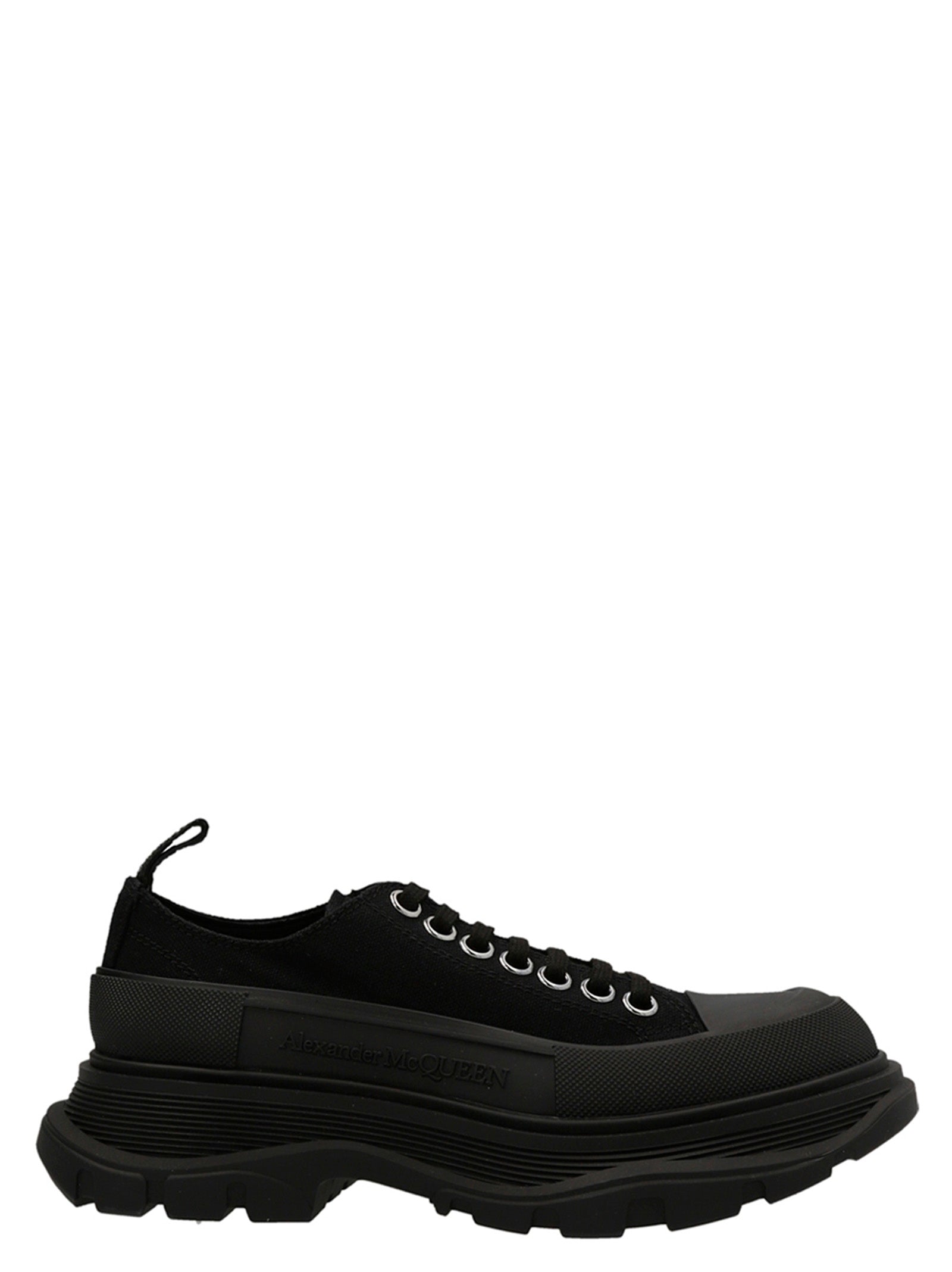 Alexander Mcqueen-Tread Slick Sneakers Nero-Donna