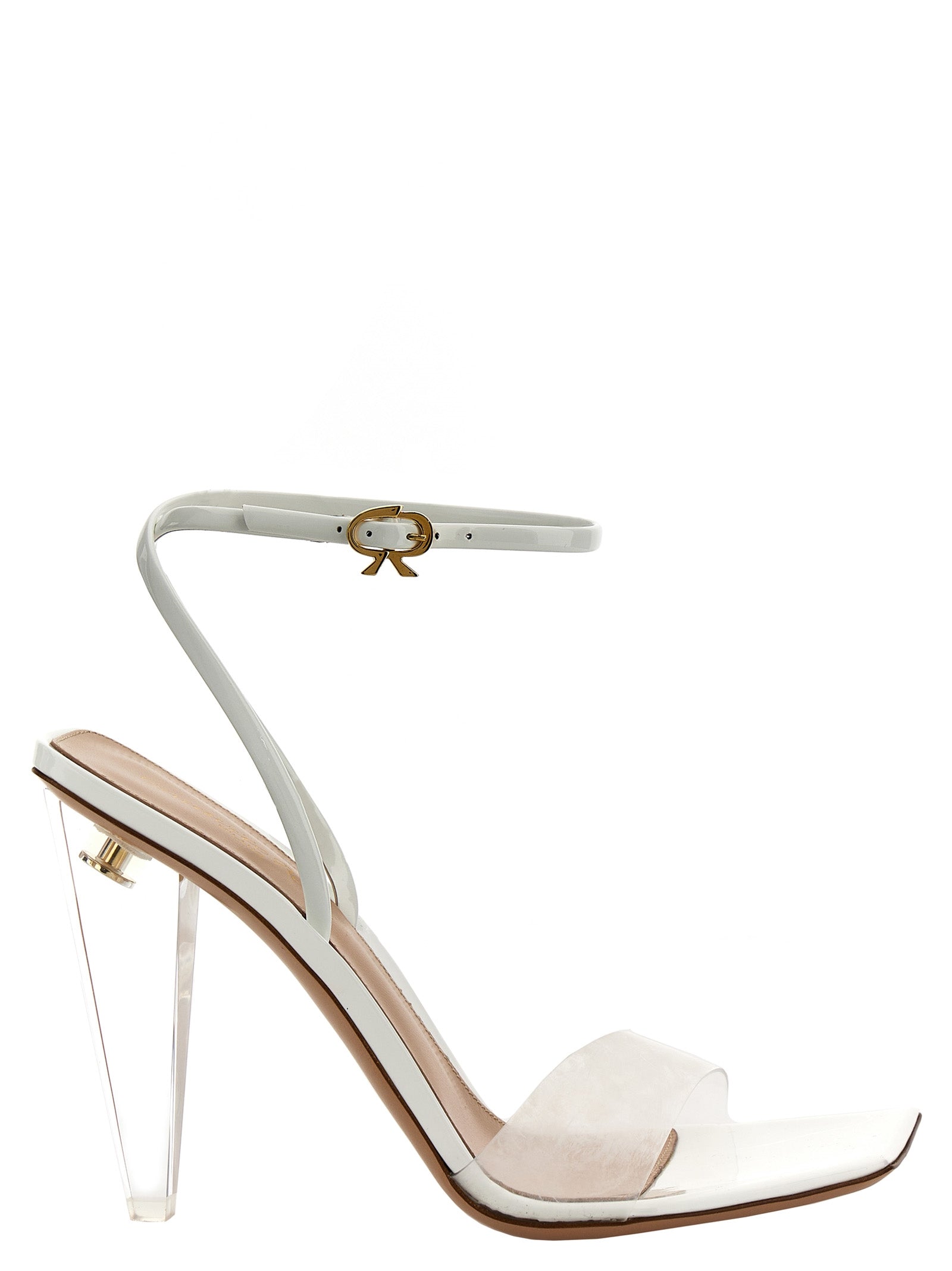 Gianvito Rossi-Odyssey Sandali Bianco-Donna