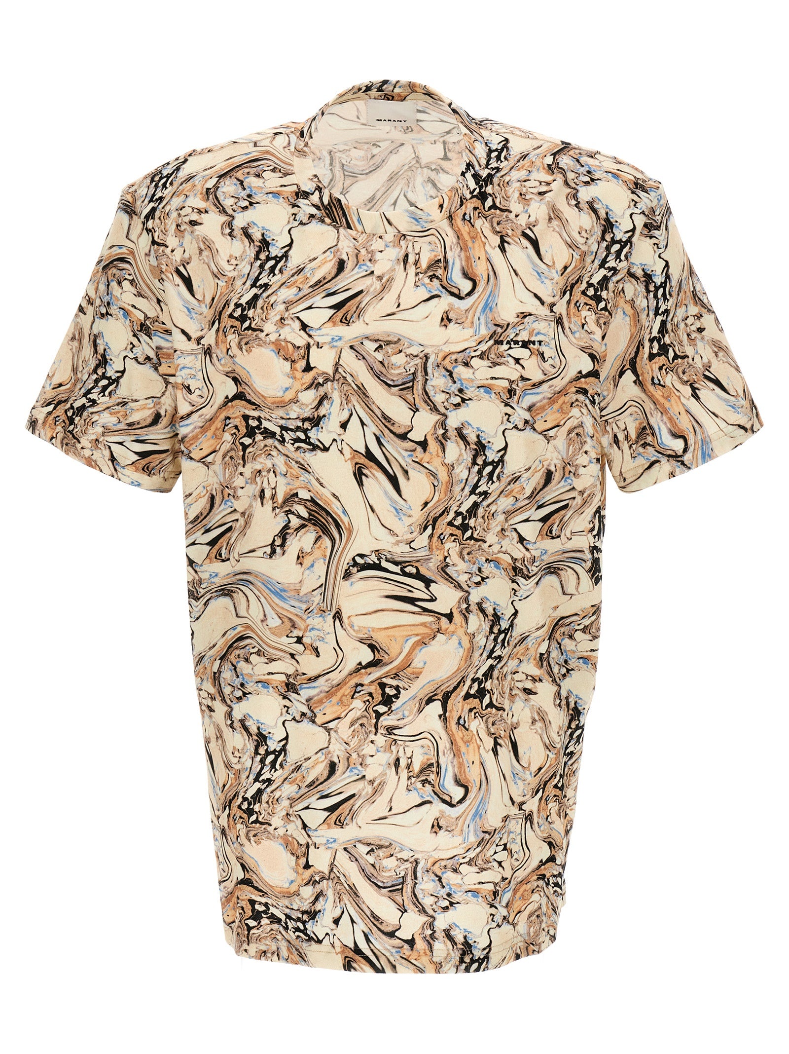 Marant-Honore T Shirt Beige-Uomo