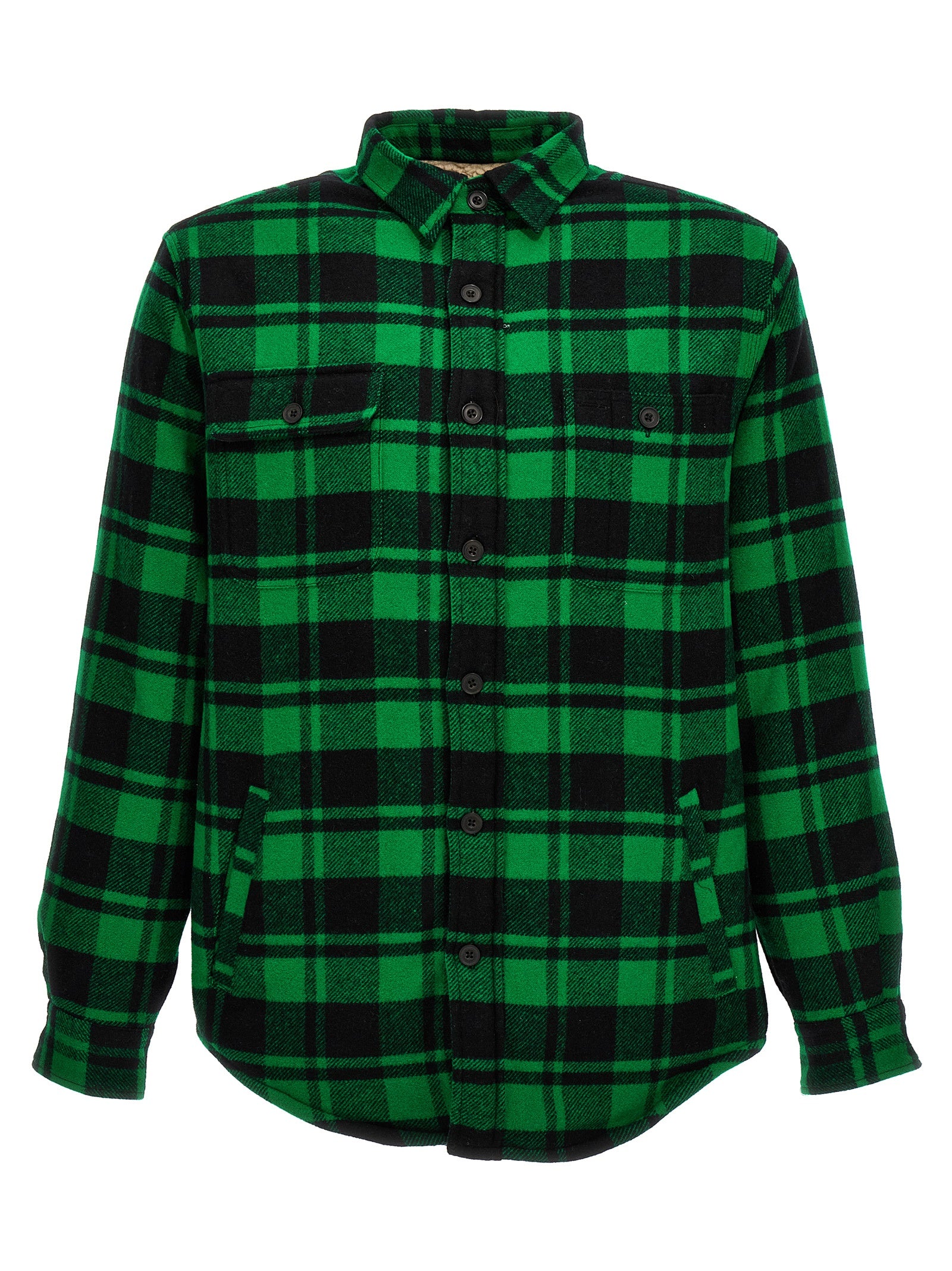 Polo Ralph Lauren-Check Jacket Giacche Verde-Uomo