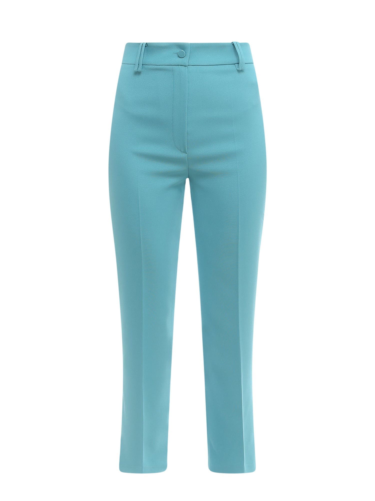 Hebe Studio-Pantalone in tessuto colorato-Donna