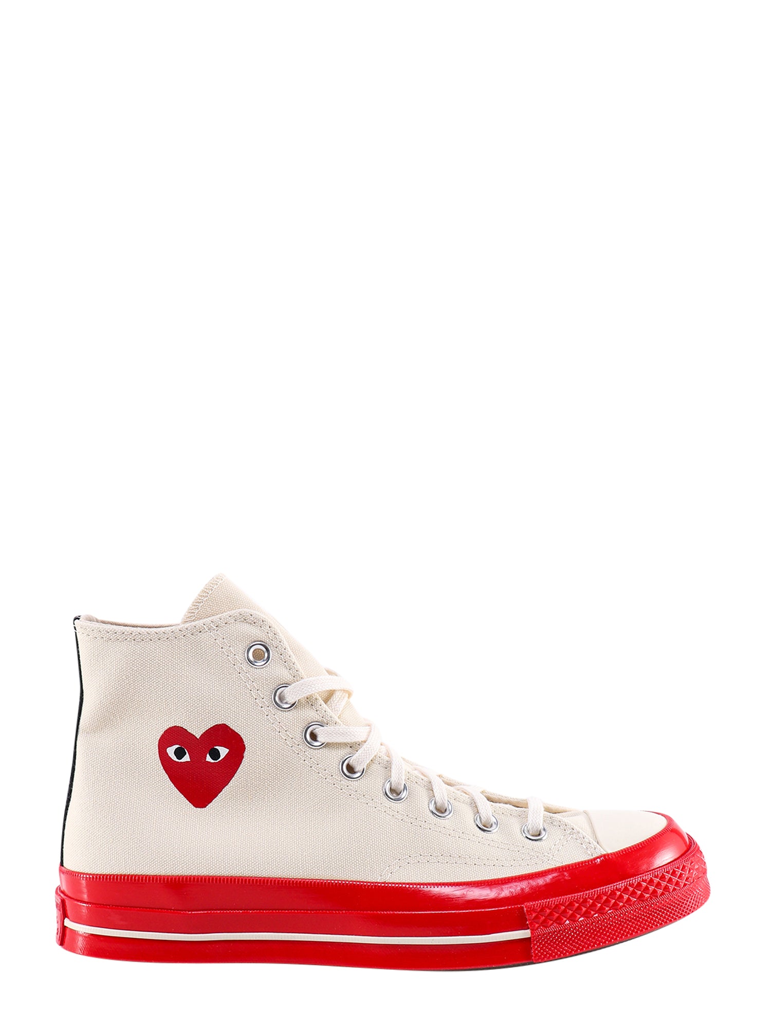 Comme Des Garçon Play-Sneakers Chuck 70 CDG HI in canvas con iconica stampa cuore-Uomo