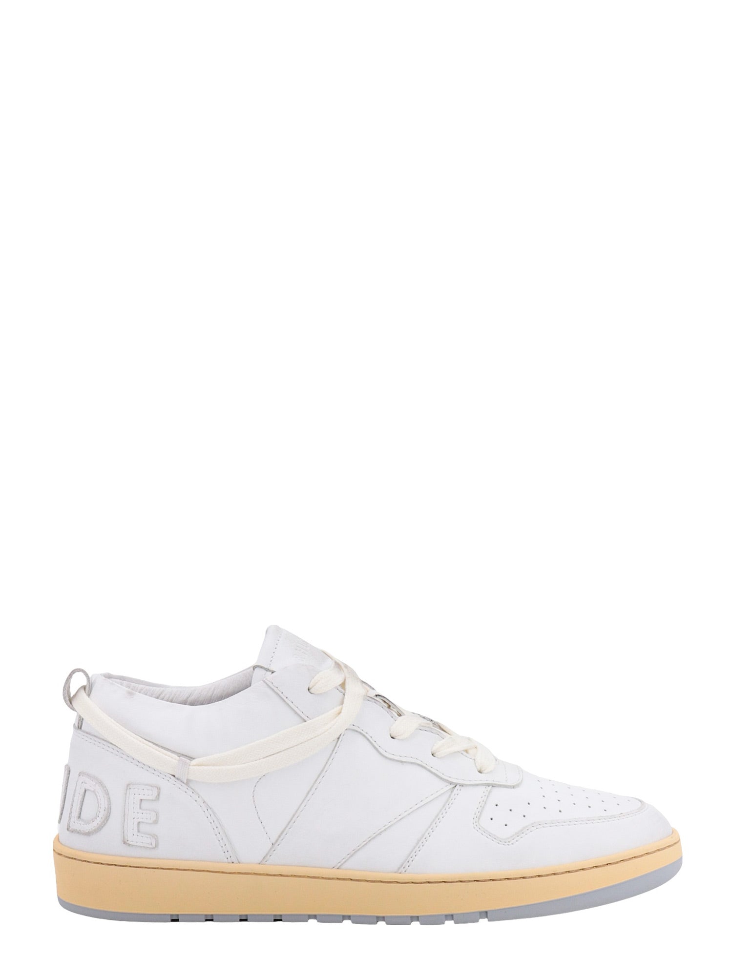 Rhude-Sneakers in pelle con dettaglio color-block-Uomo