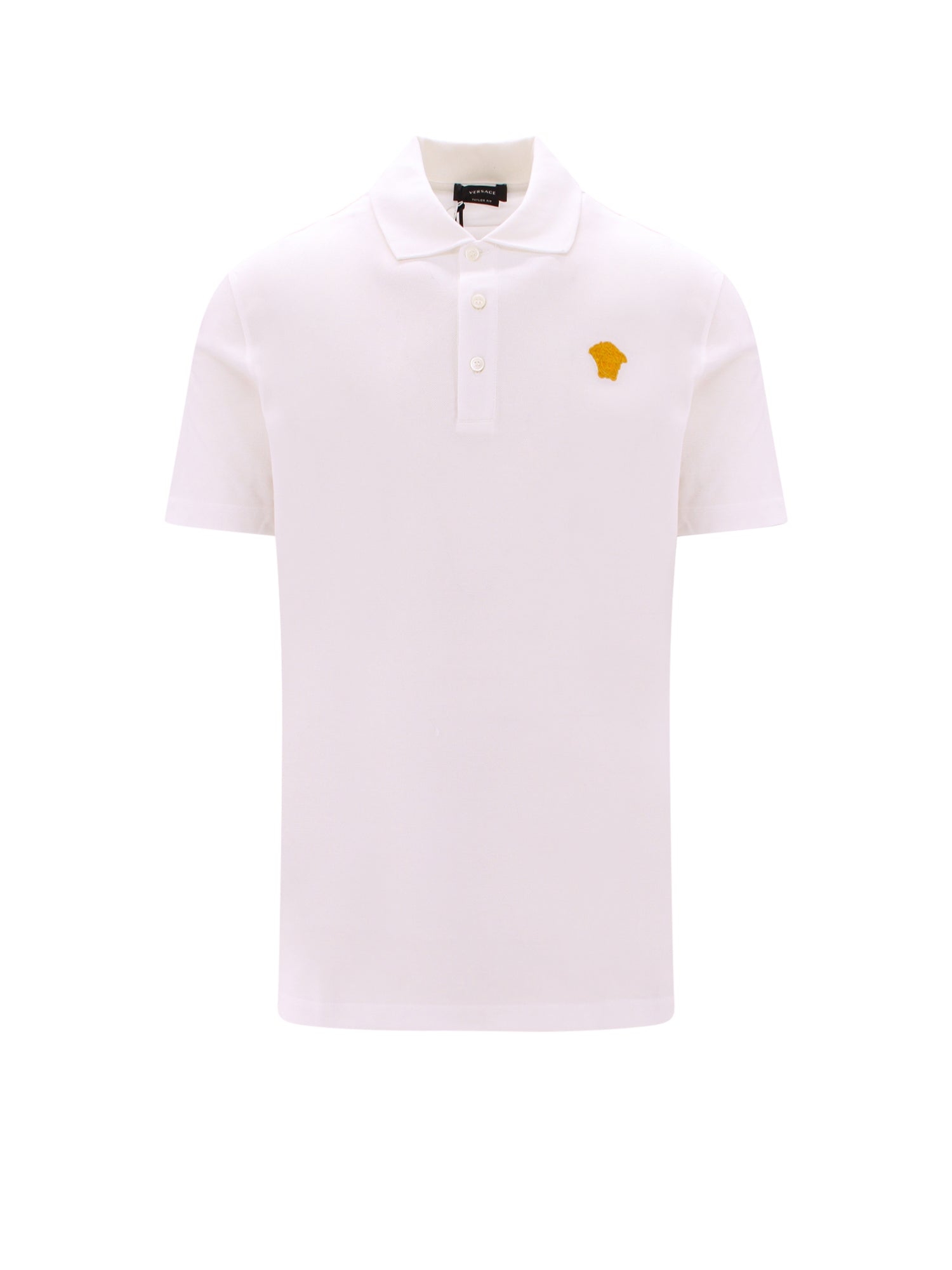 Versace-Maglia polo Medusa Taylor Fit in cotone-Uomo