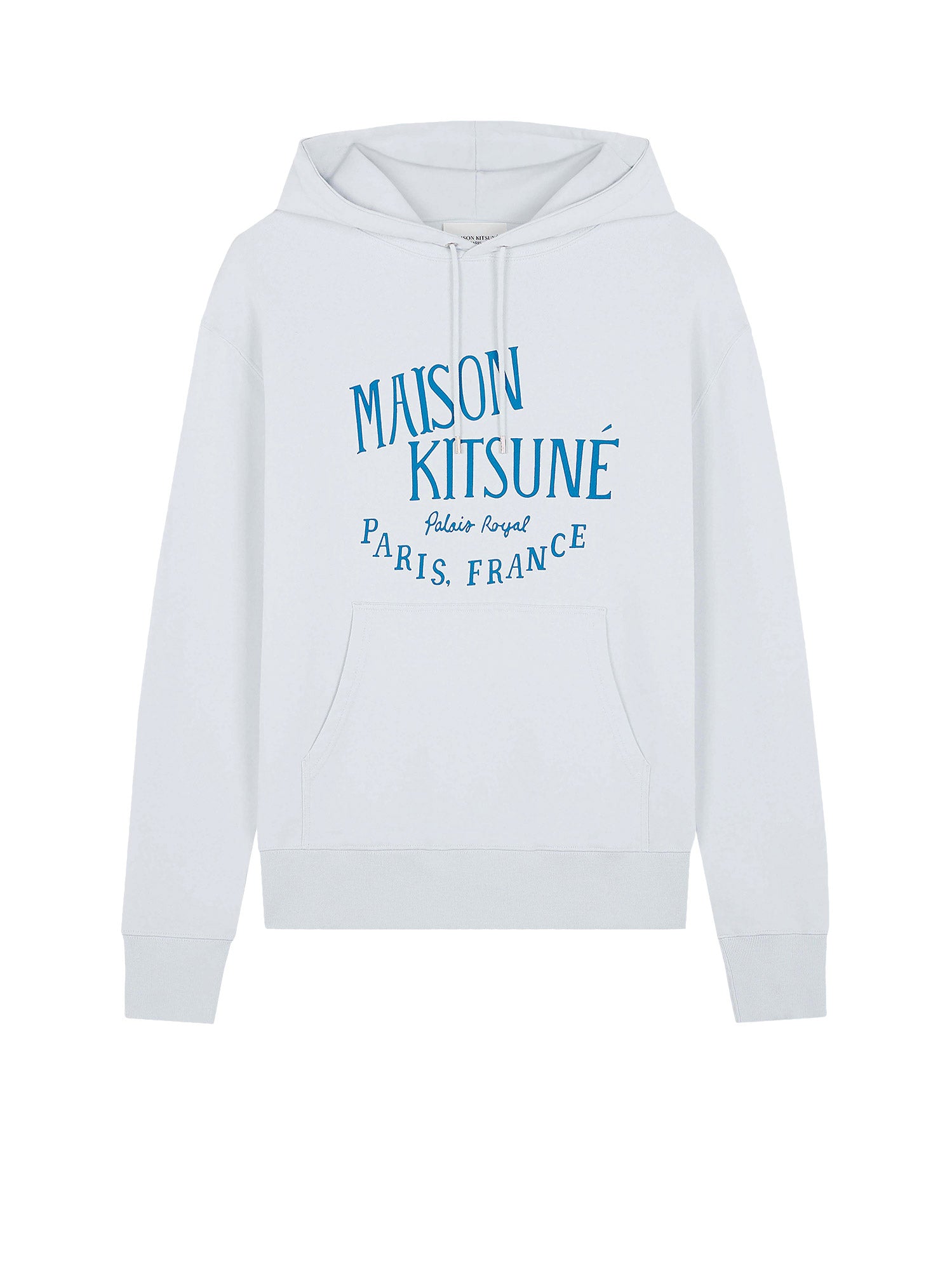 Maison Kitsuné-Felpa in cotone con stampa iconica-Uomo